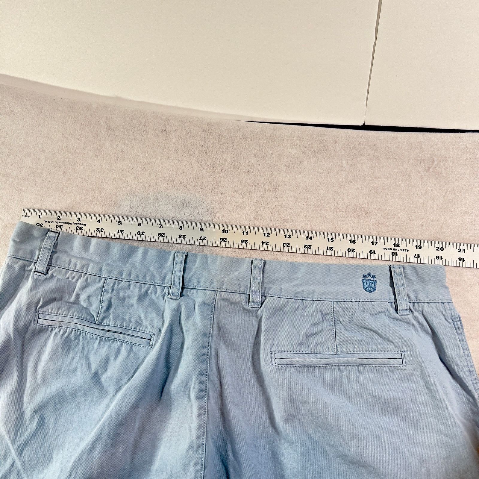 Indigo Palms Indigo Palms Chinos Men's W42 Vintage Made Hong Kong B35TF1T Size US 42 / EU 58 - 10 Thumbnail