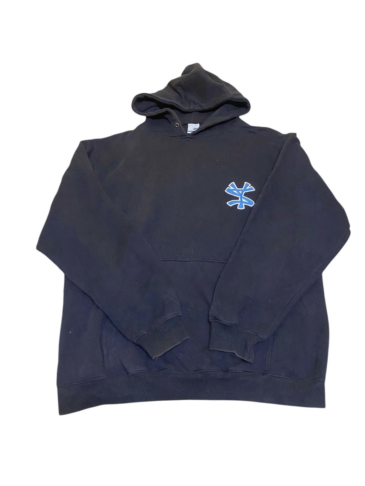 Stussy Vintage 90s Stussy hoodies x new york logo very rare Size US L / EU 52-54 / 3 - 4 Thumbnail