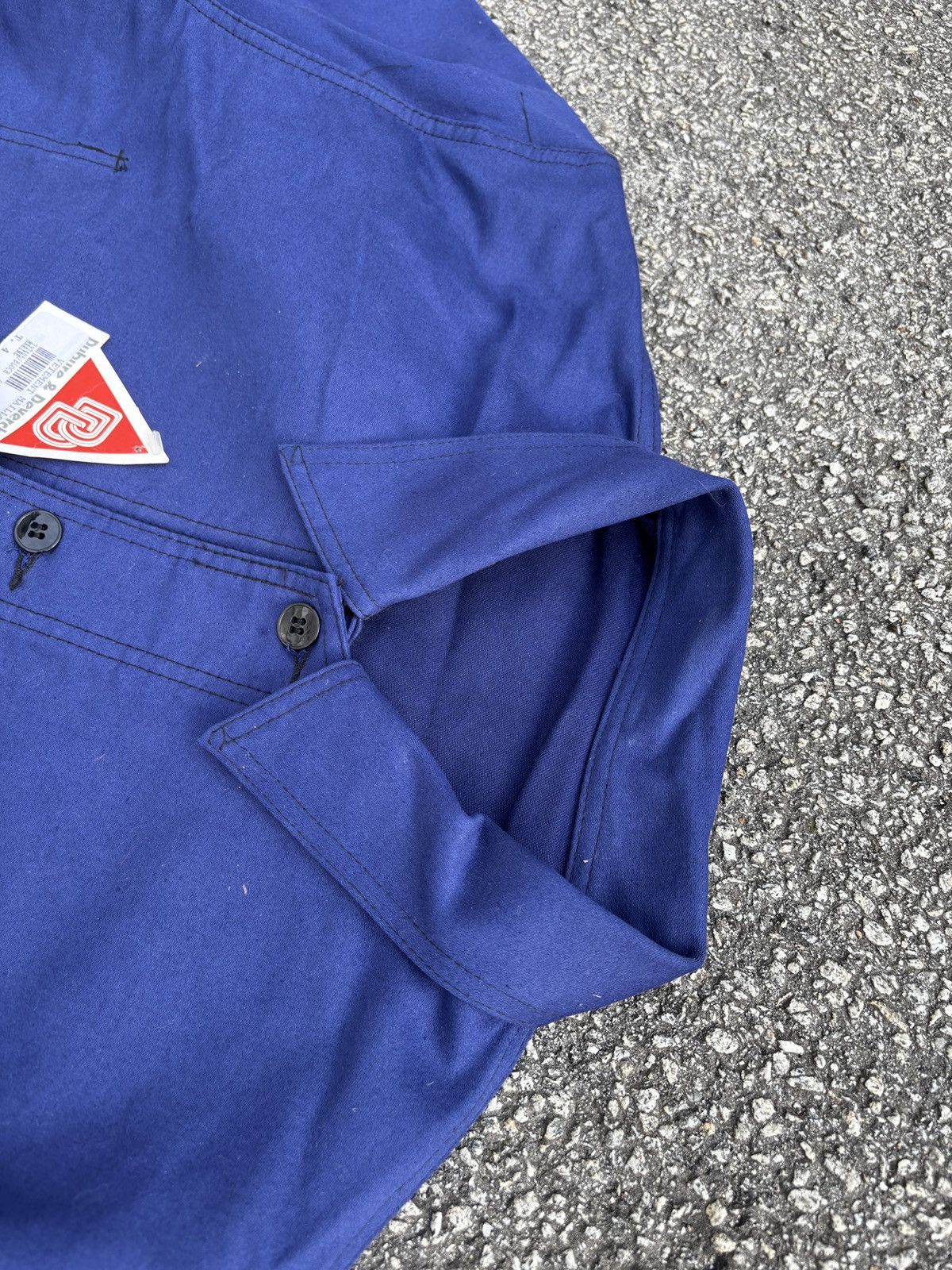 Vintage Vintage 1980s Dubure & Deverchère Moleskin Chore Jacket Size US L / EU 52-54 / 3 - 8 Thumbnail