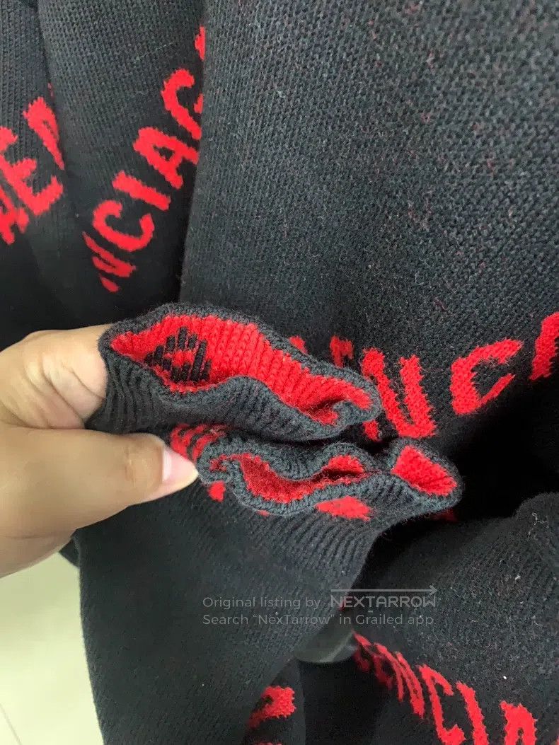 Balenciaga Balenciaga Black Camo Print Sweater XS Size Size US XS / EU 42 / 0 - 6 Thumbnail
