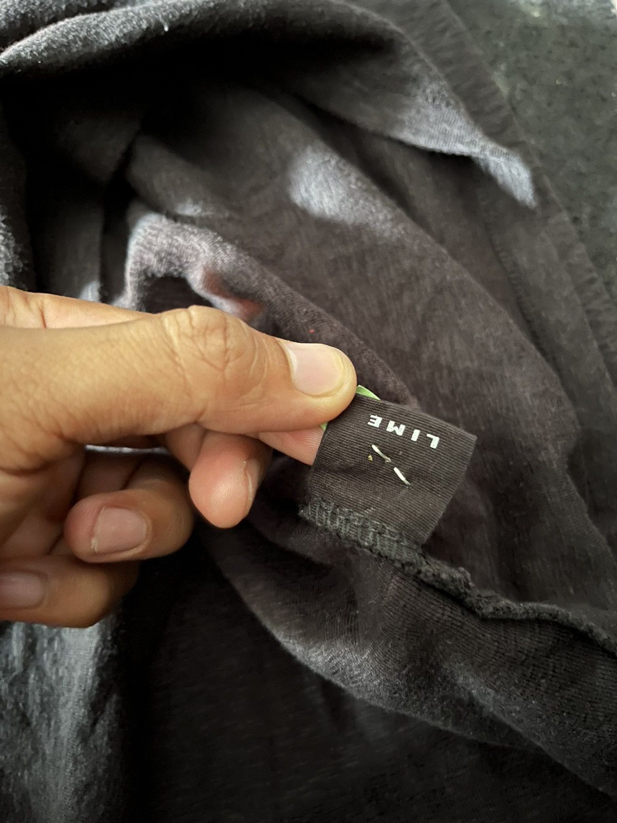 Le Grande Bleu (L.G.B.) Japanese lime black vkei hoodie Size US S / EU 44-46 / 1 - 3 Thumbnail
