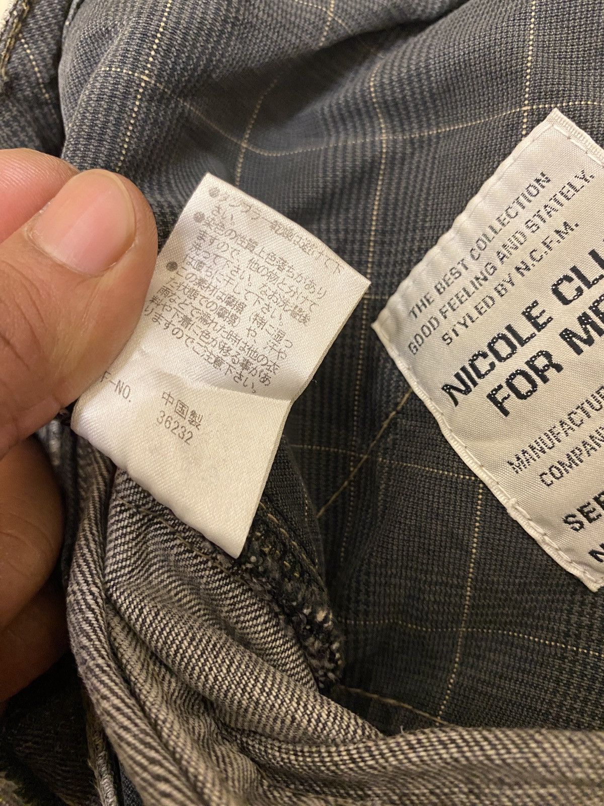 If Six Was Nine × Japanese Brand × Nicole Club Nicole Club Multipocket Cargo Bondage Jeans Size US 32 / EU 48 - 15 Thumbnail