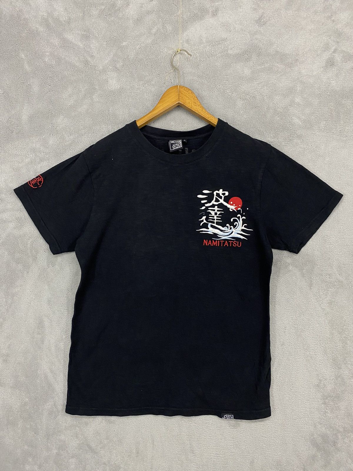 Japanese Brand × Vintage RARE! NAMITATSUNORUJIN JAPANESE BRAND SUKAJAN T-SHIRT Size US M / EU 48-50 / 2 - 2 Thumbnail
