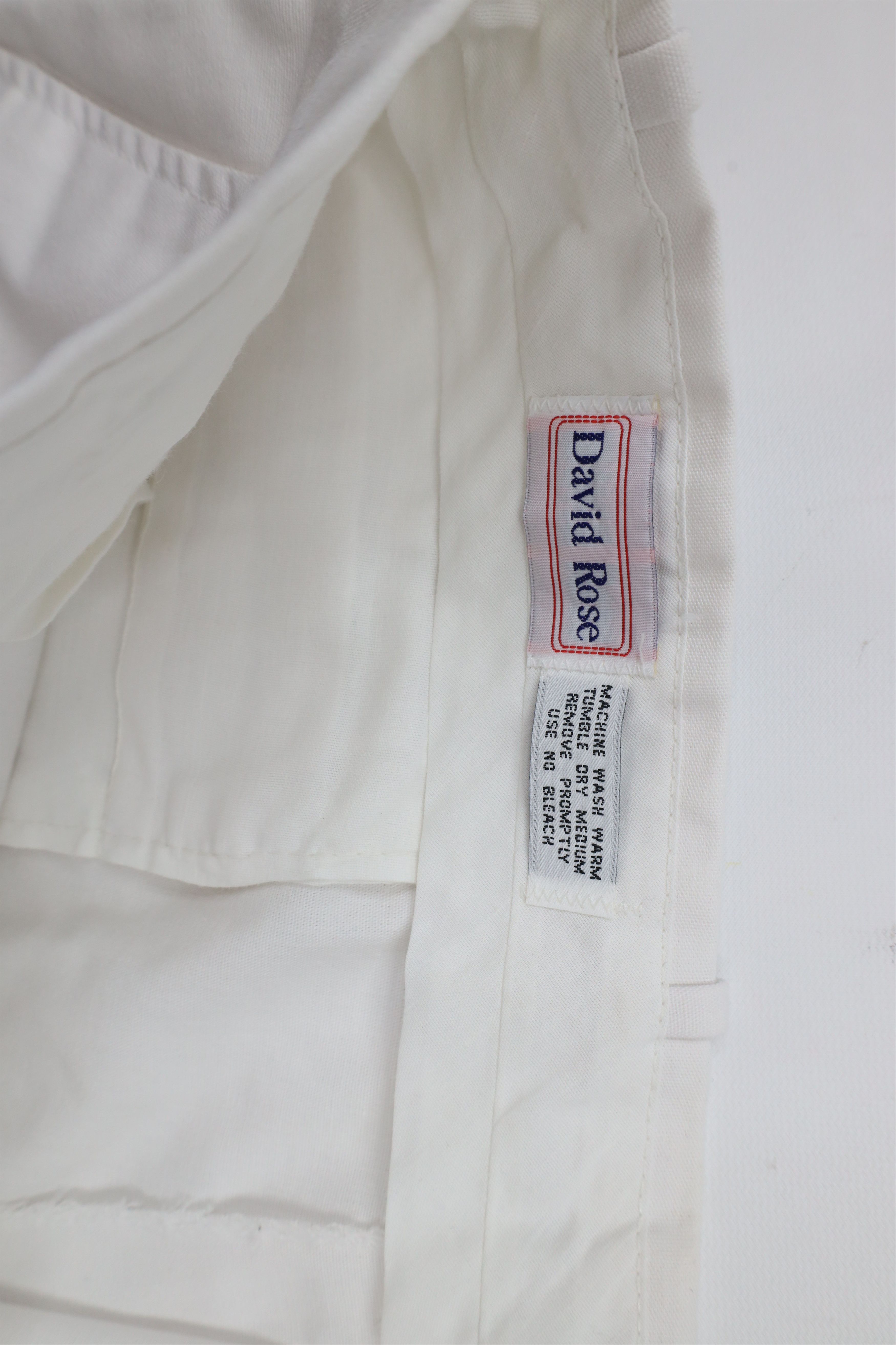 Vintage Vintage 70s Streetwear Bell Bottoms Painter Pants White USA Size US 38 / EU 54 - 9 Thumbnail