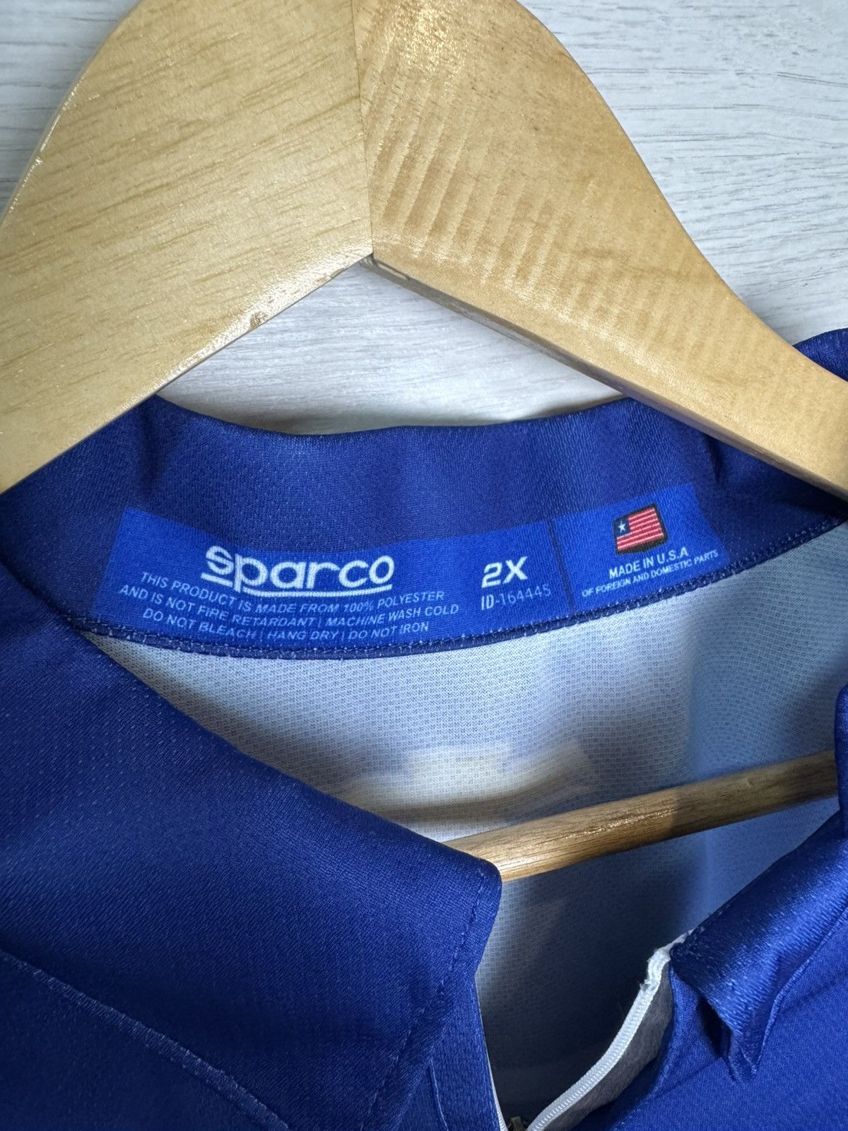 Vintage Indy Team Carlin Chevrolet Blue Polo Jersey Size US XXL / EU 58 / 5 - 4 Thumbnail
