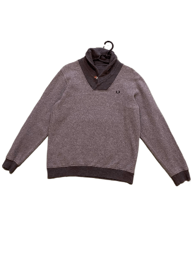Fred Perry Vintage Fred Perry Classic Fit Embroidered Logo Sweater Size US M / EU 48-50 / 2 - 1 Thumbnail