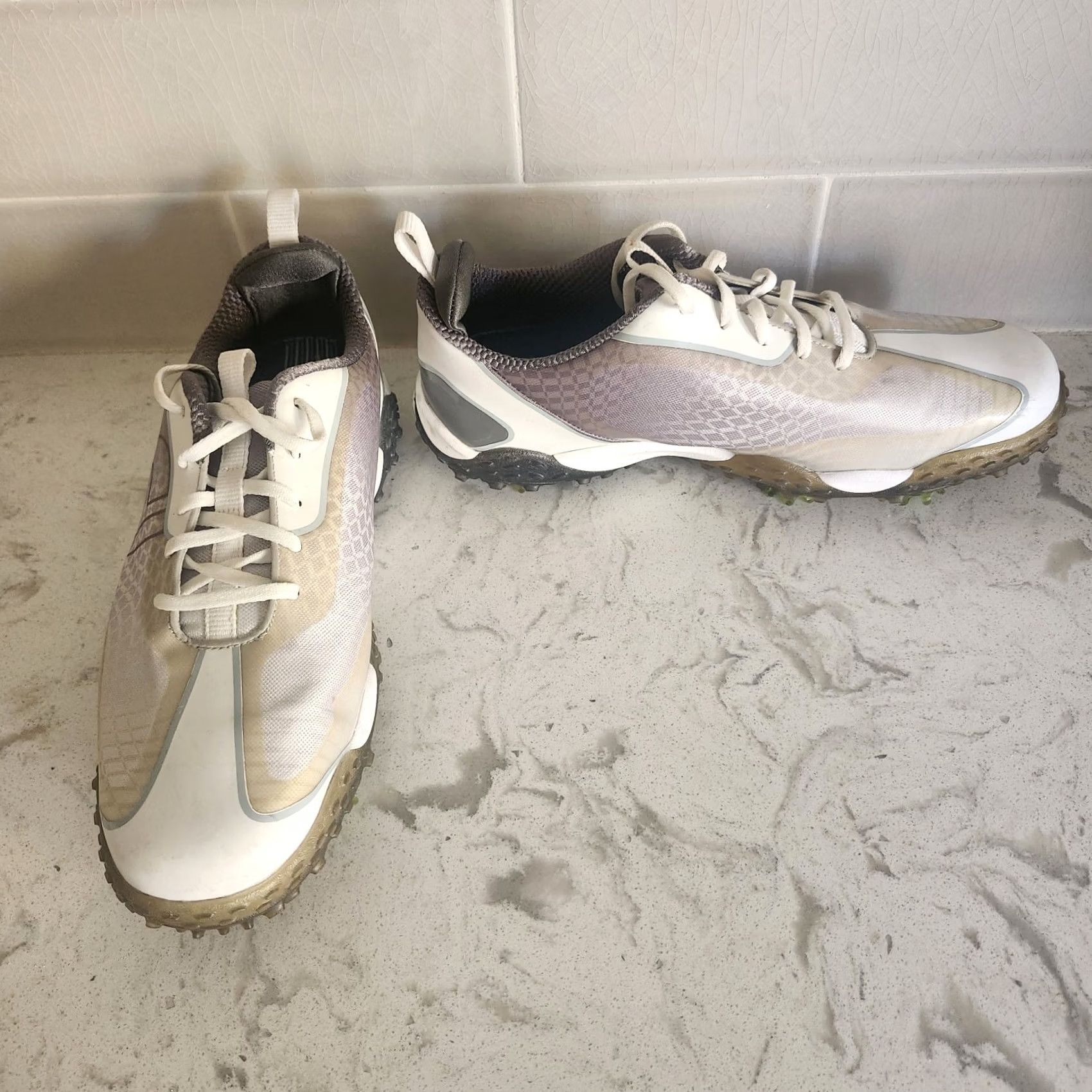 Footjoy FootJoy Sneaker Mens 9.5W Gray Freestyle 2 Athletic Golf Lace Up Casual Comfort Size US 10 / EU 43 - 3 Thumbnail