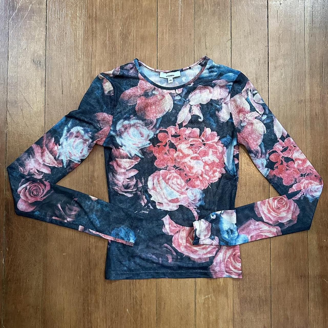 Miaou Miaou mesh long sleeve (xs) Size XS / US 0-2 / IT 36-38 - 1 Thumbnail