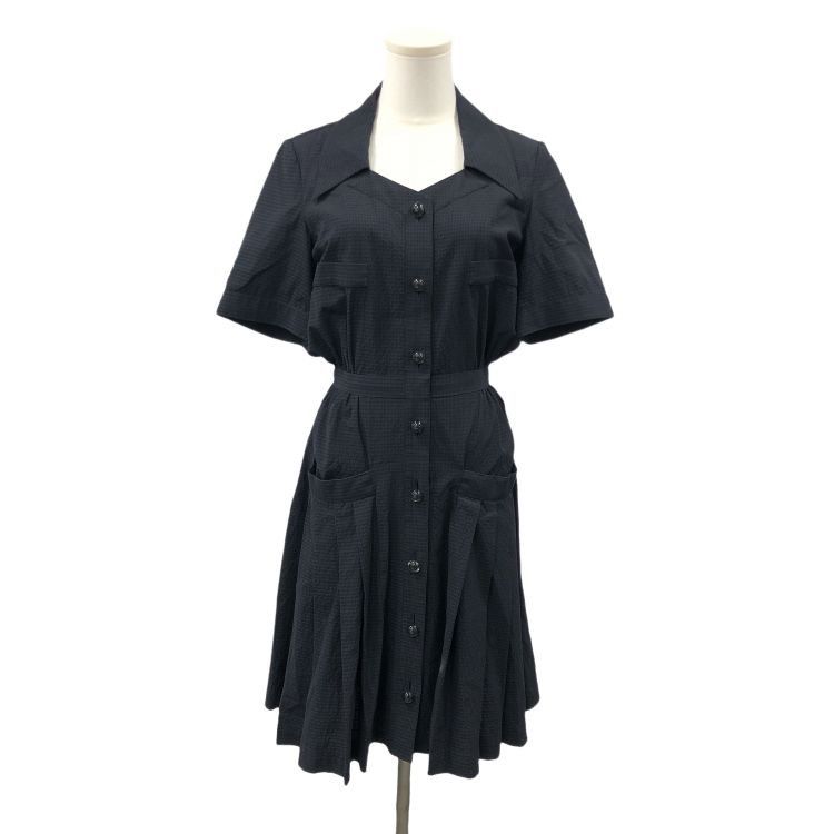 Chanel Chanel Gingham Button Up Midi Dress Size 36 Size XS / US 0-2 / IT 36-38 - 1 Thumbnail