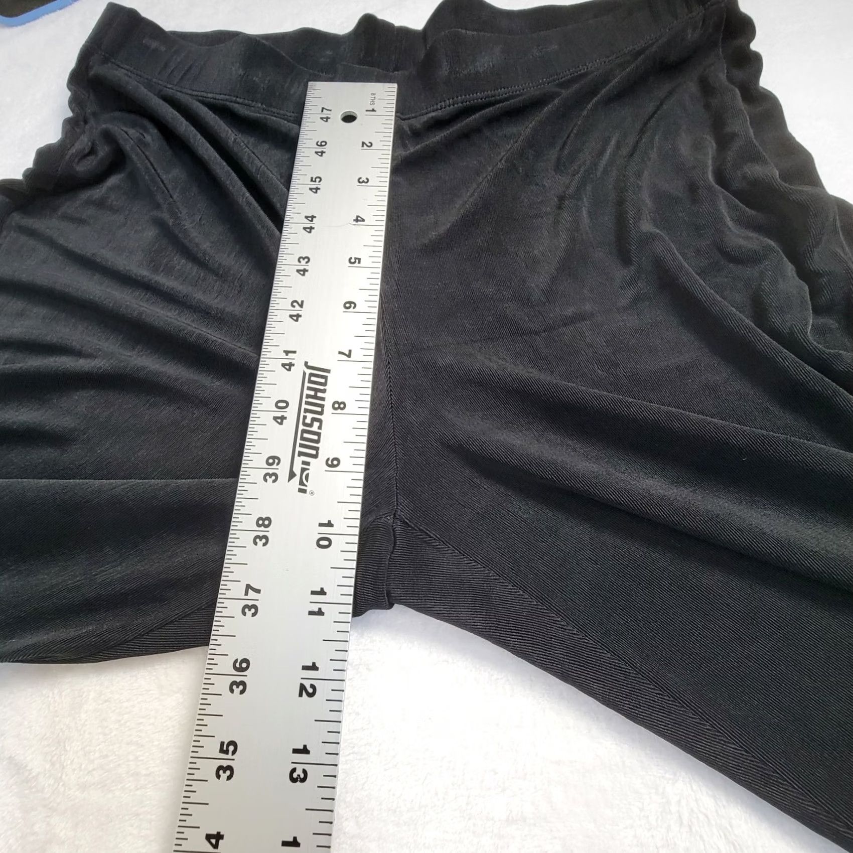 Vintage Chico's Travelers Womens Mid-Rise Straight Leg Pull-On Pants Size 1 Short Black Size 25" / US 0 / IT 36 - 7 Thumbnail