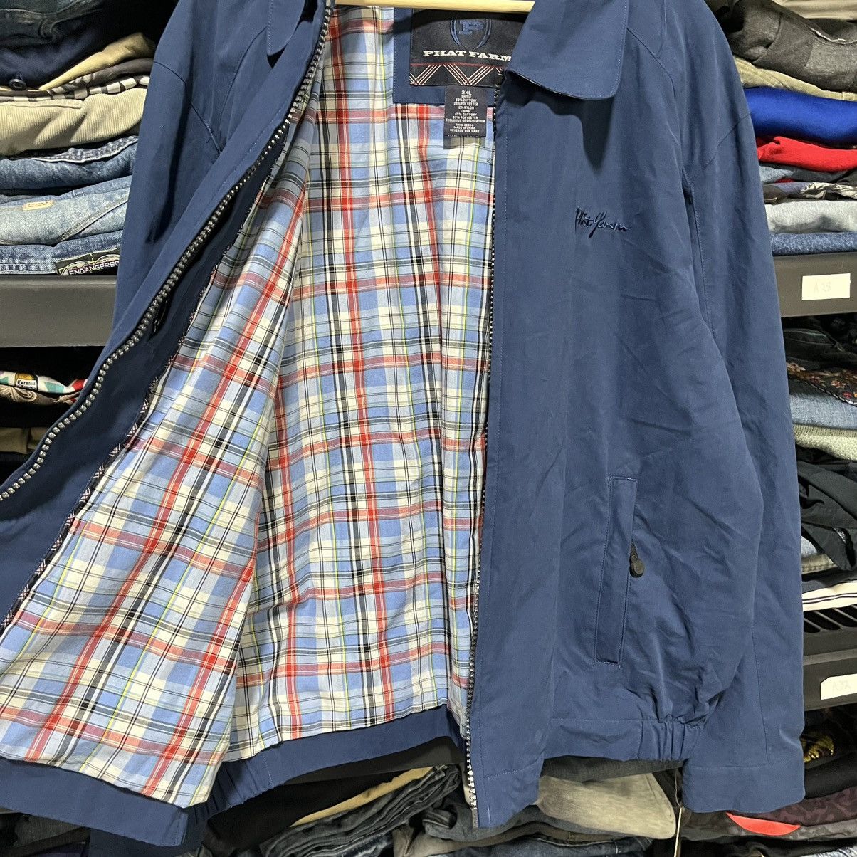 Phat Farm VINTAGE Y2K PHAT FARM PLAID LINED HIP-HOP HARRINGTON JACKET Size US XXL / EU 58 / 5 - 6 Thumbnail