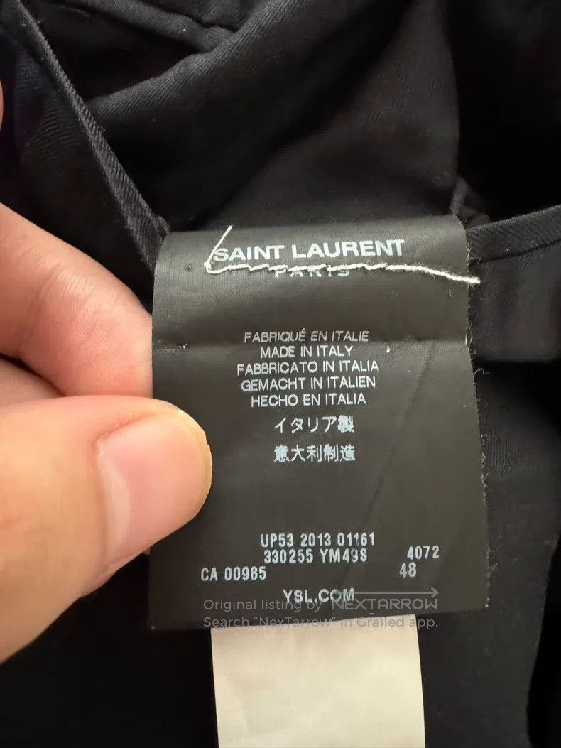 Saint Laurent Paris Saint Laurent Paris blazer Size US M / EU 48-50 / 2 - 3 Thumbnail