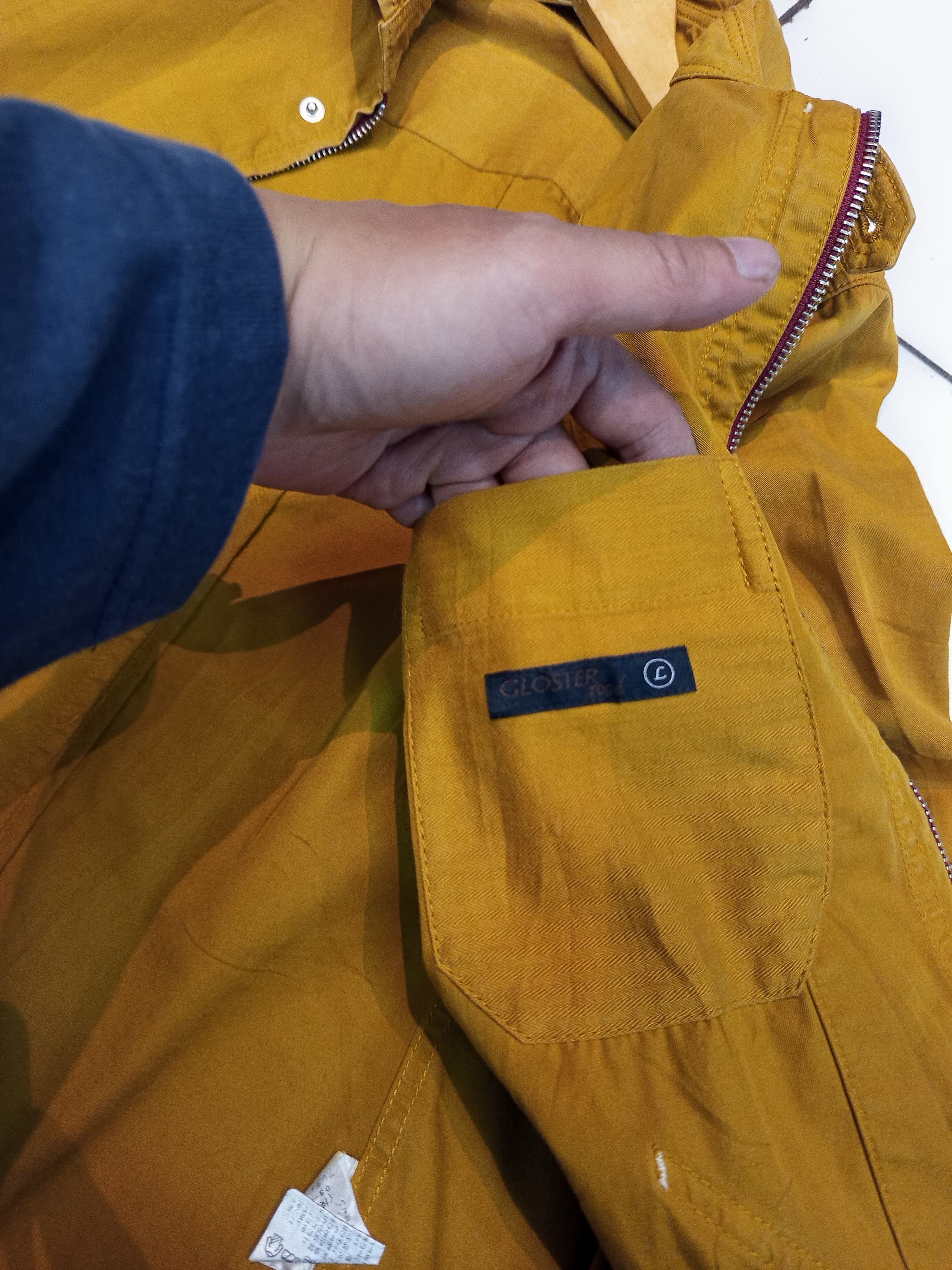 Japanese Brand Gloster Road Mustard Cotton Field Driver Jacket Size US L / EU 52-54 / 3 - 14 Thumbnail