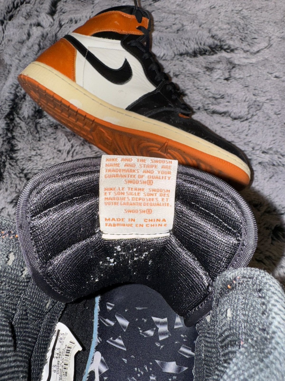 Jordan Brand Jordan 1 Retro Shattered Backboard 2015 Size US 10.5 / EU 43-44 - 7 Thumbnail