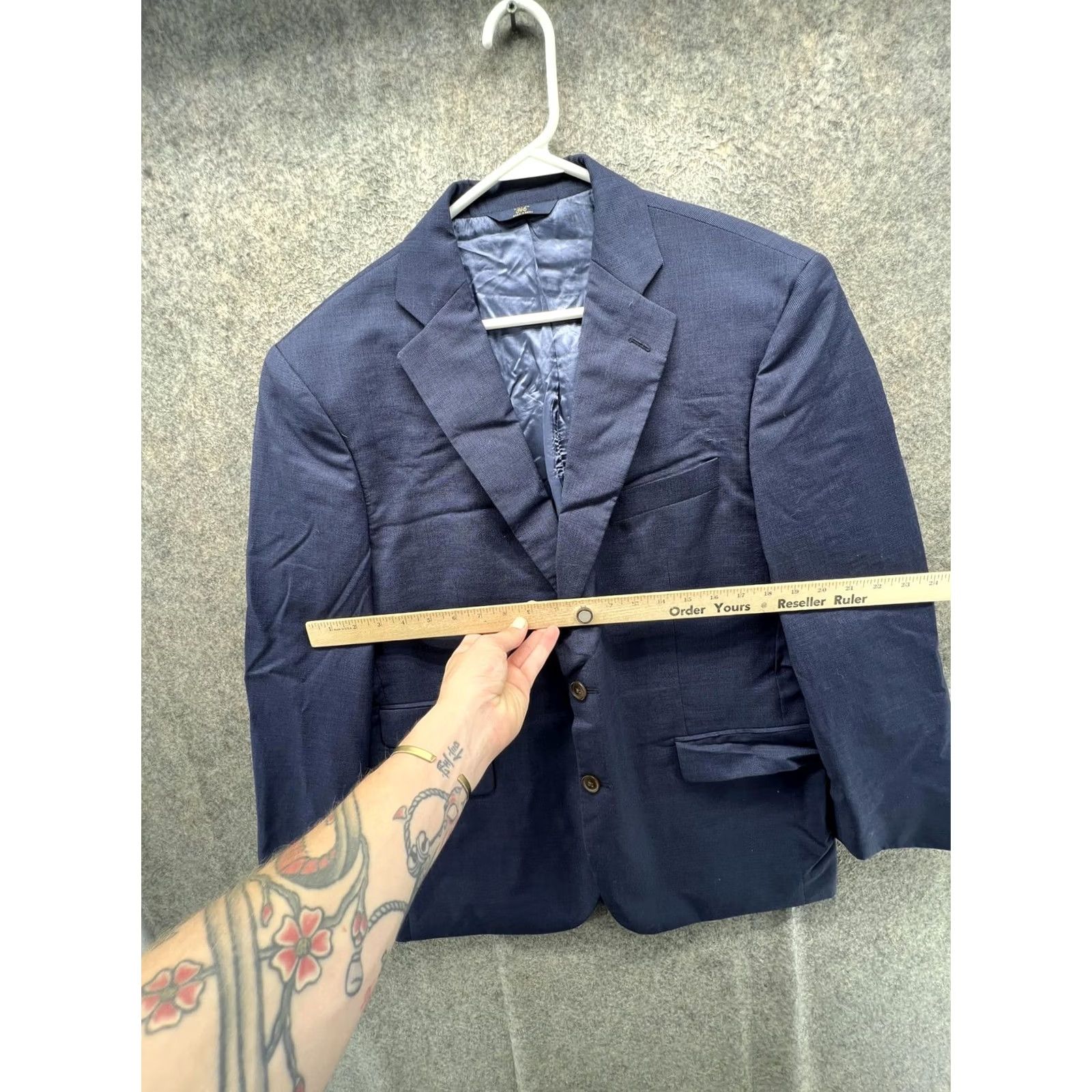 Brooks Brothers Brooks Brothers 346 Blazer Men 42S Blue Wool Sport Coat Two Button Short Formal Jacket Shirt? Size 42R - 6 Thumbnail