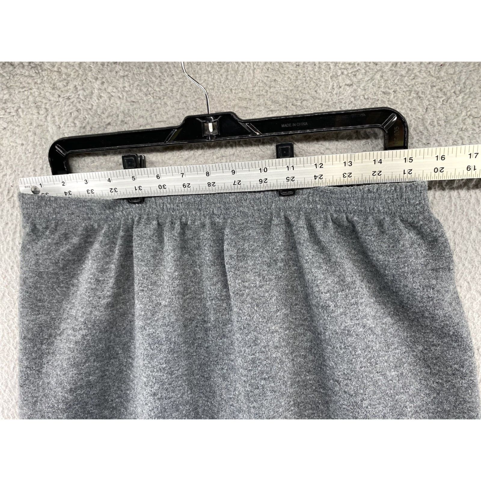 Vintage VINTAGE Robbie Sport MIDI Gray Skirt L Adult Womens? Size 36" / US 14 / IT 50 - 3 Thumbnail