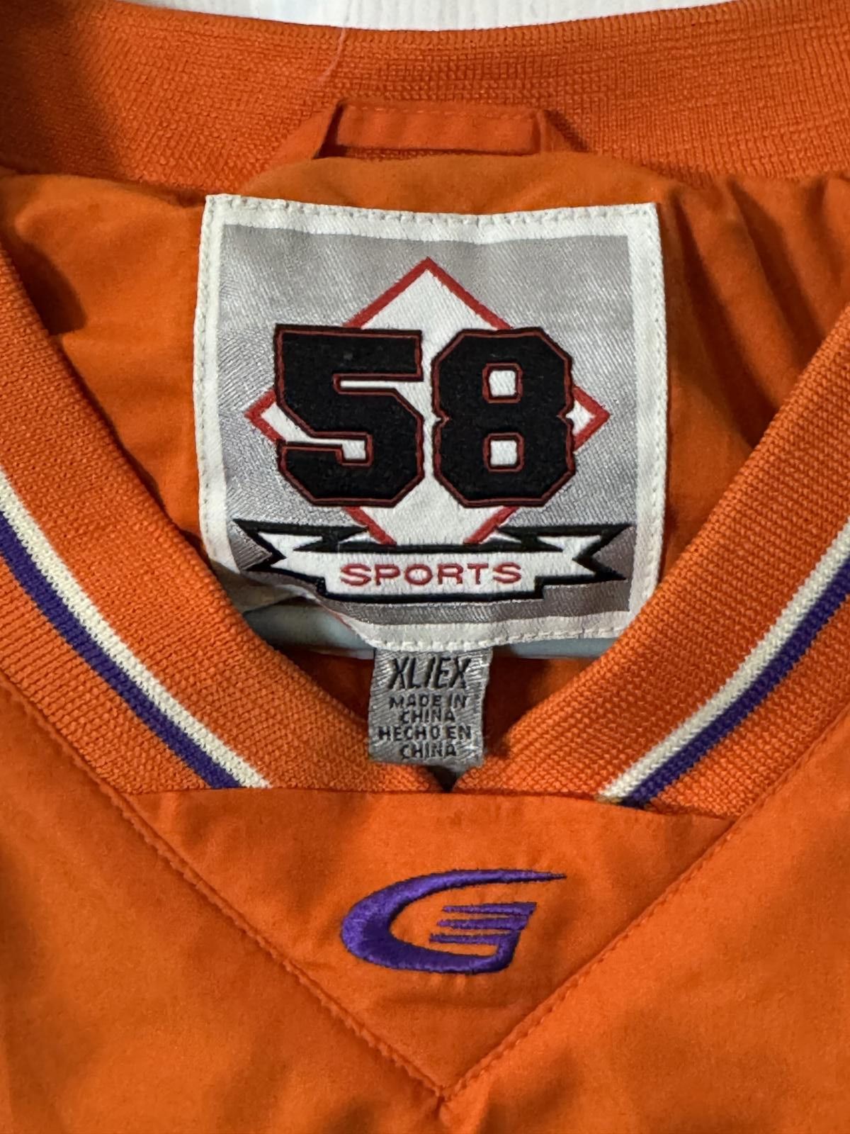 Other 58 Sports Embroidered Clemson Pullover Jacket-XL Size US XL / EU 56 / 4 - 3 Thumbnail