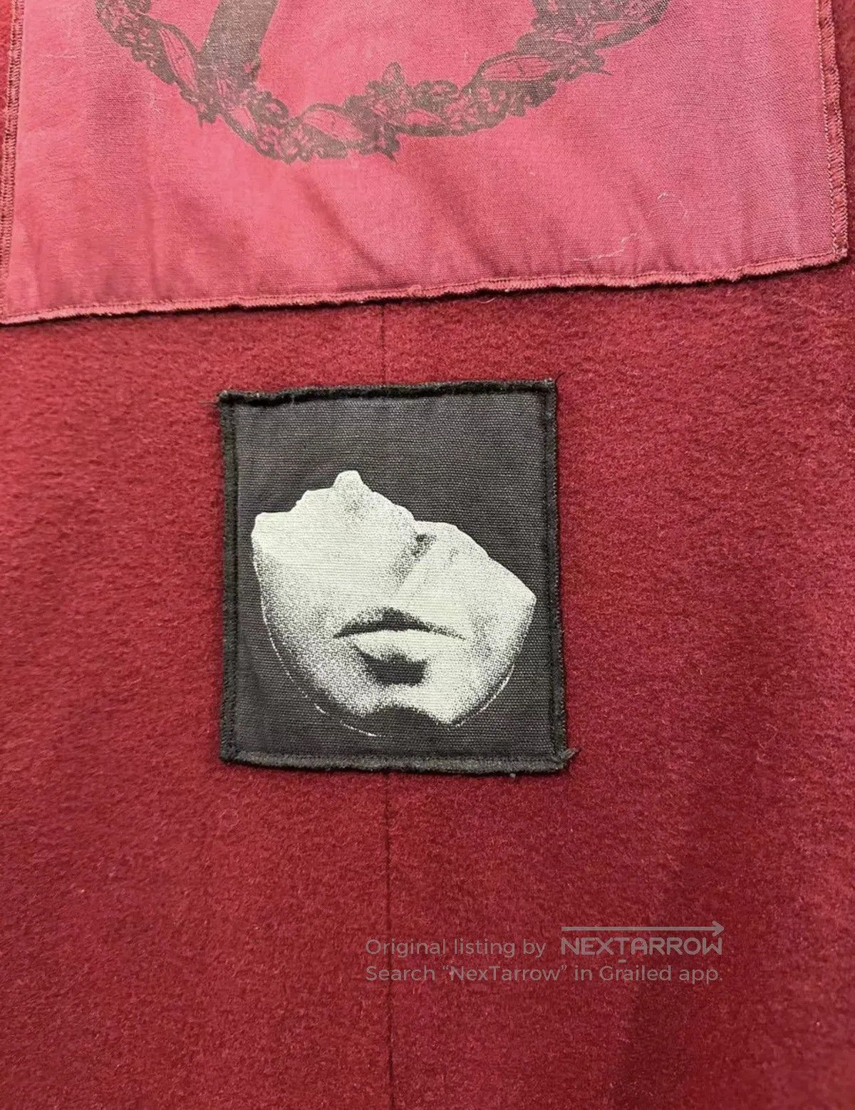 Supreme Red XL Coat with Back Patch Design. Size US XL / EU 56 / 4 - 2 Thumbnail