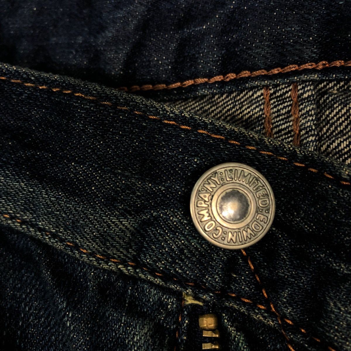 Edwin 🔥Vintage Edwin Denim Jeans Japan Issey Miyake Size US 34 / EU 50 - 18 Thumbnail