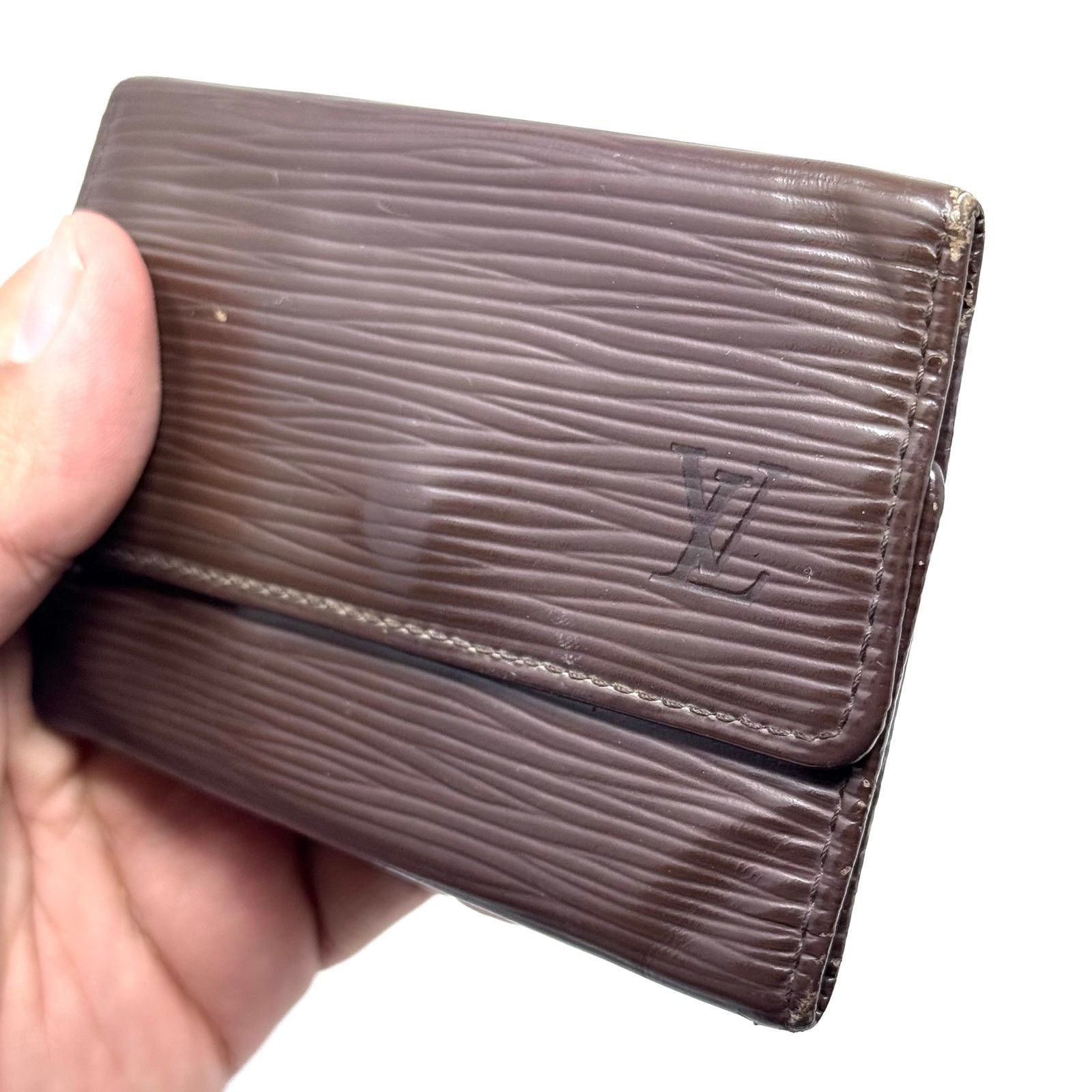 Louis Vuitton Louis Vuitton Brown Epi Key Case Size ONE SIZE - 13 Thumbnail
