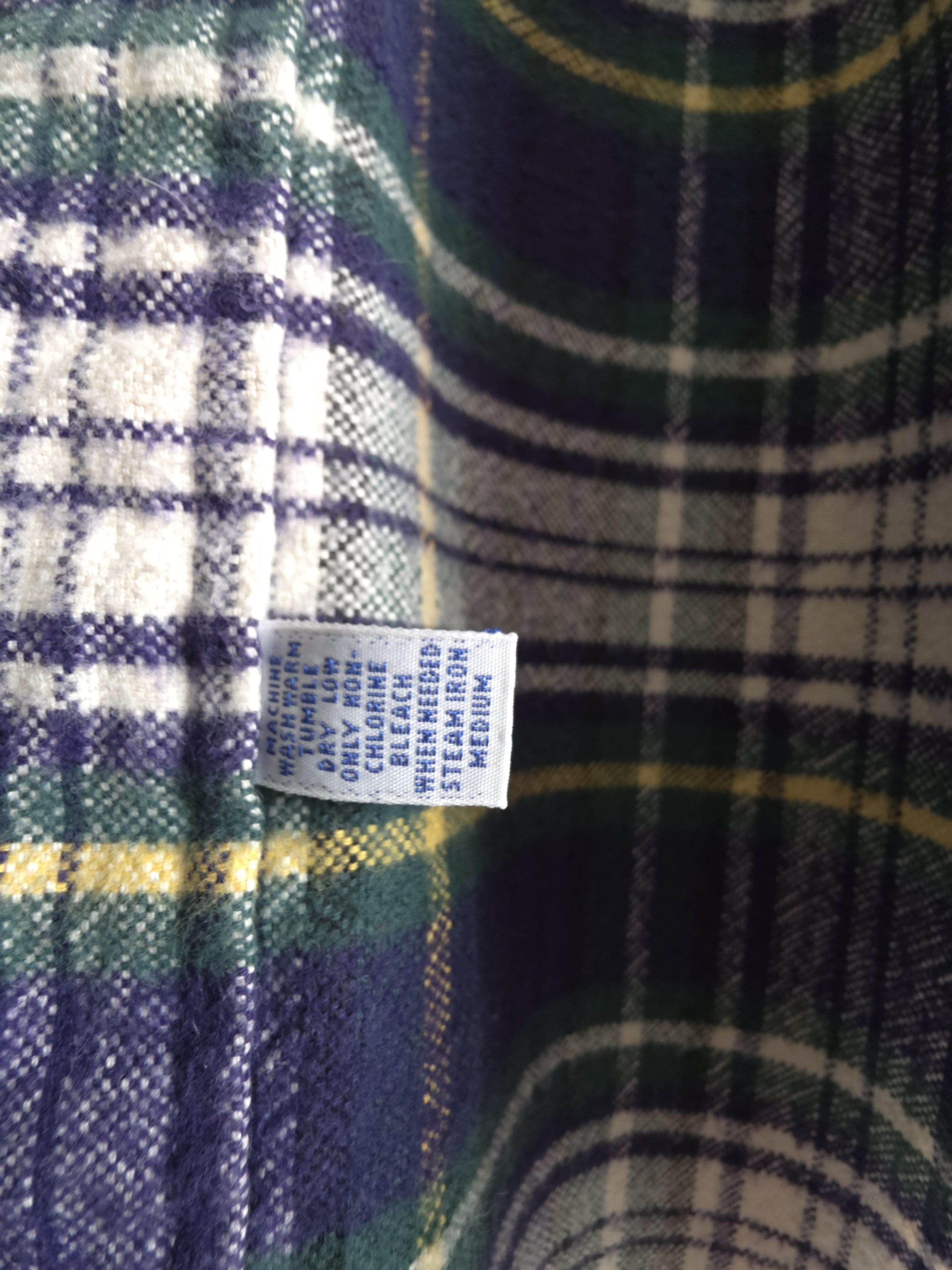 Polo Ralph Lauren Polo Ralph Lauren %100 Cotton Heavyweight Plaid L/S Size US L / EU 52-54 / 3 - 5 Thumbnail