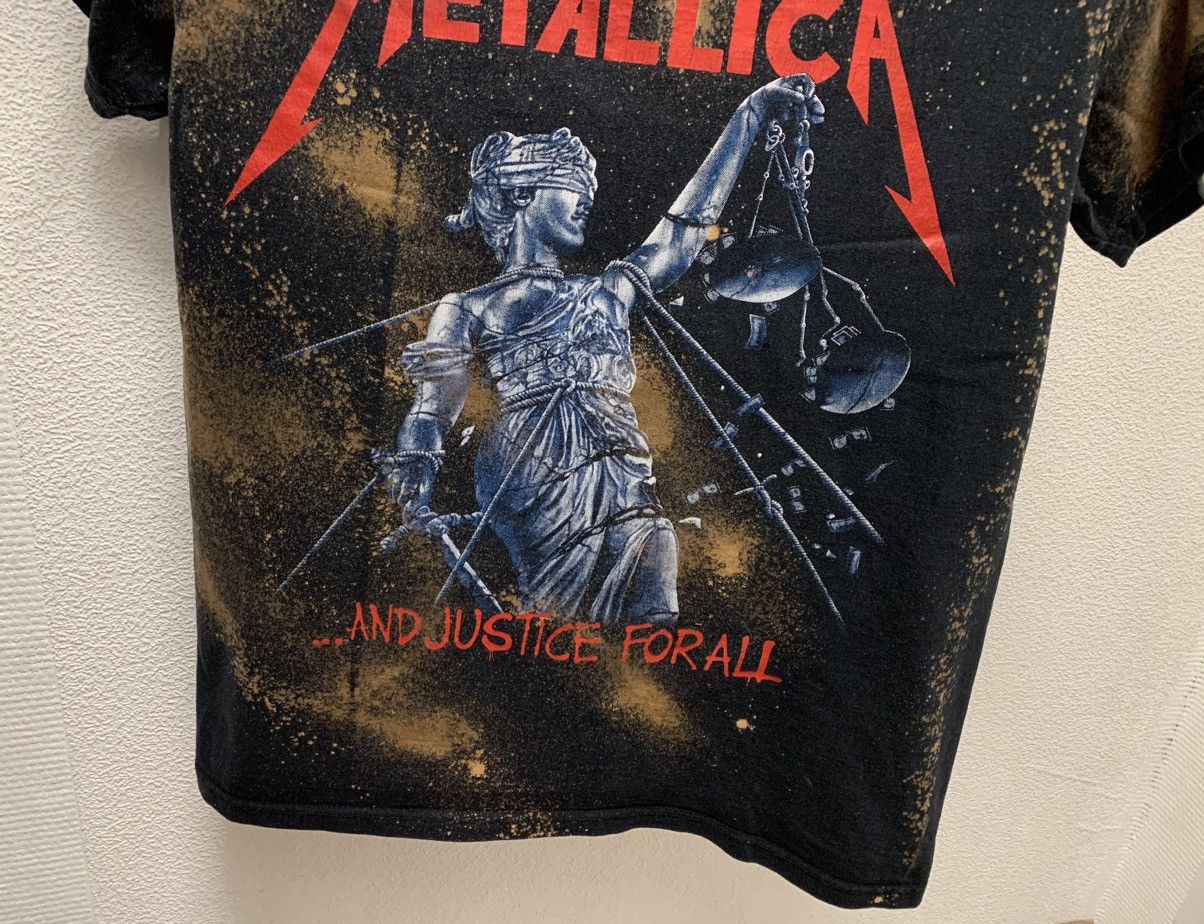 Metallica Metallica and justice for all vintage tie die t-shirt L 90t Size US L / EU 52-54 / 3 - 3 Thumbnail