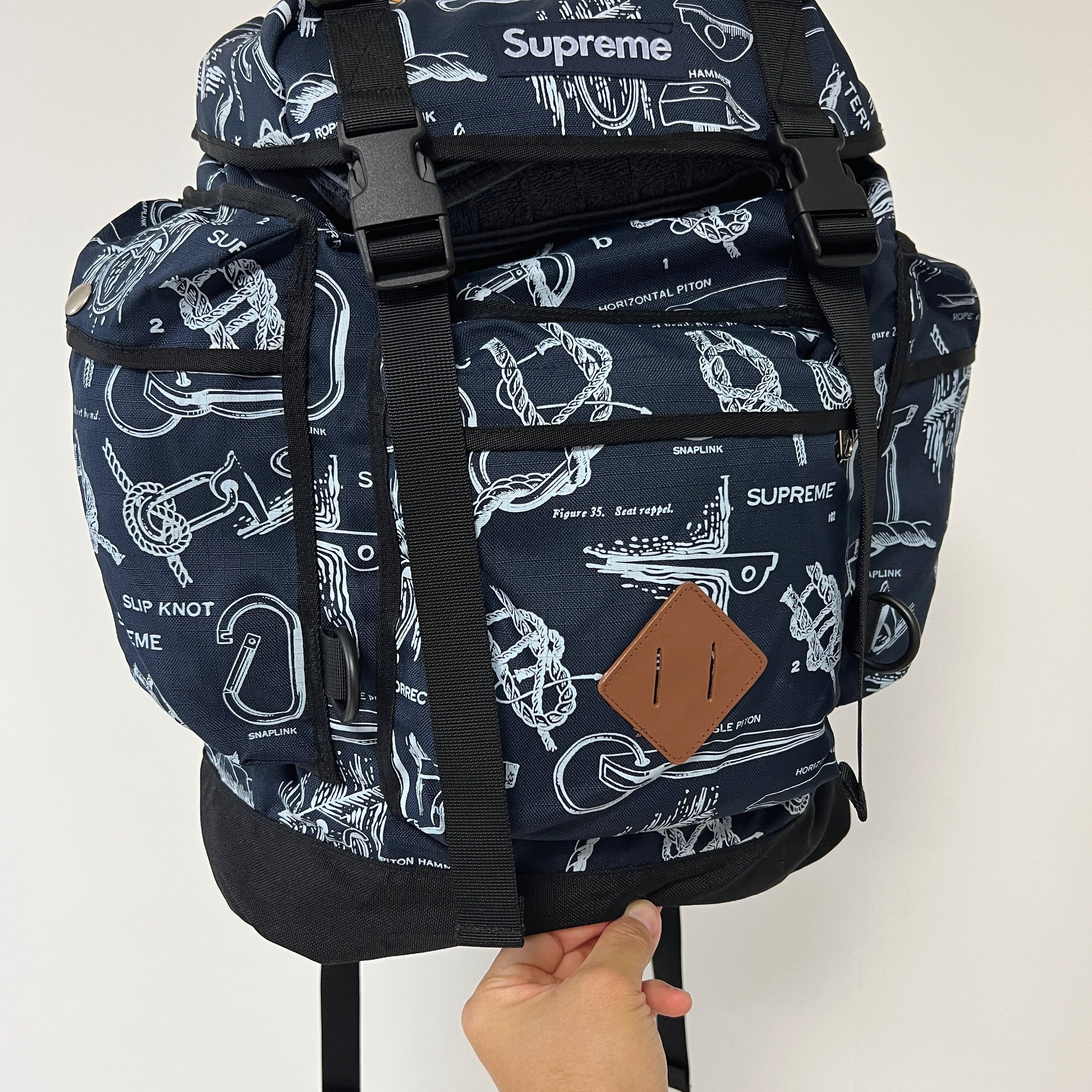 Supreme Supreme SS08 24th Alpine BackPack Navy Size ONE SIZE - 4 Thumbnail