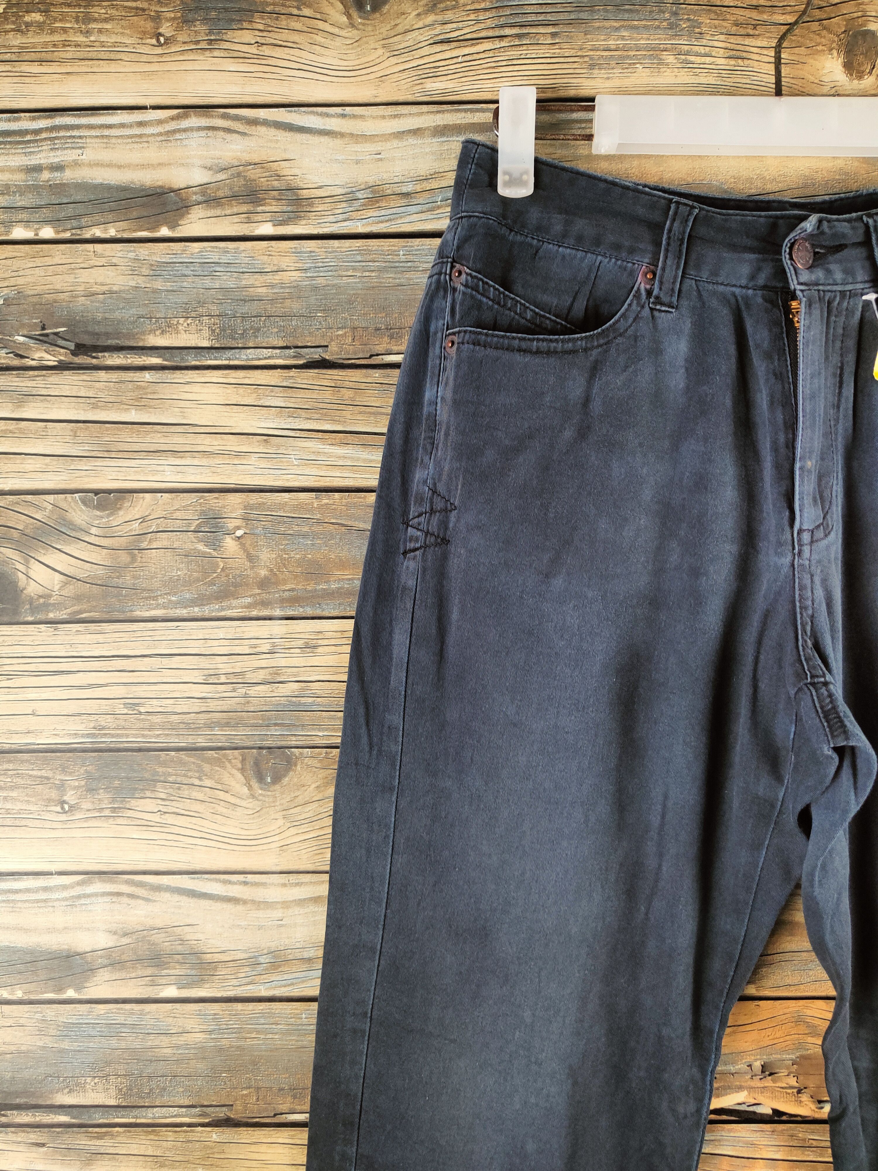 Japanese Brand DL Michiko London Navy Multipocket Casual Pants #46-712 Size US 29 - 3 Thumbnail