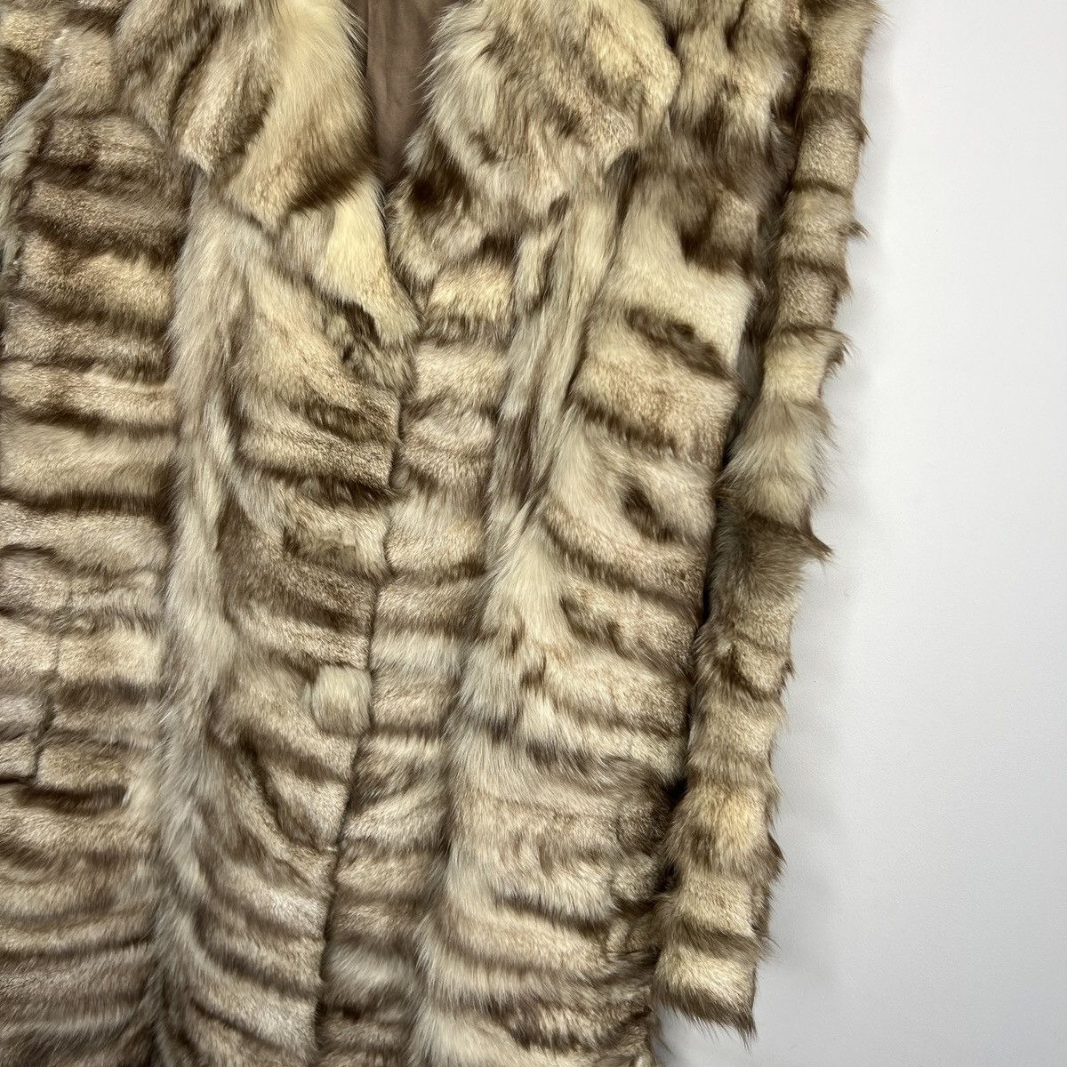 Vintage 90s Vintage Real Rabbit Fur Coat Jacket Heavy Opium Punk Y2K Size US S / EU 44-46 / 1 - 4 Thumbnail