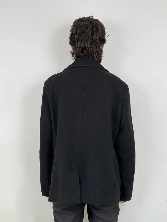 Polo Ralph Lauren Ralph Lauren Black Wool Caban Jacket Size US L / EU 52-54 / 3 - 3 Thumbnail