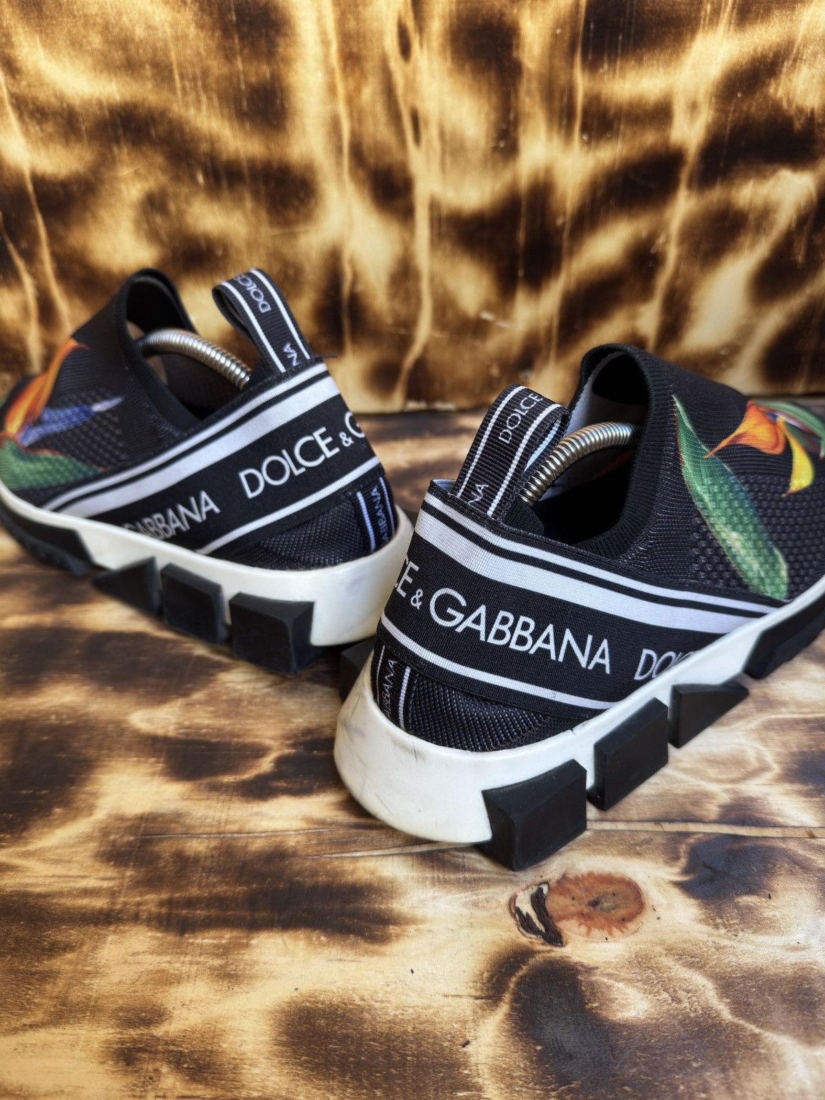Dolce & Gabbana birds of paradise Sorrento sneaker Size US 9 / EU 42 - 16 Thumbnail