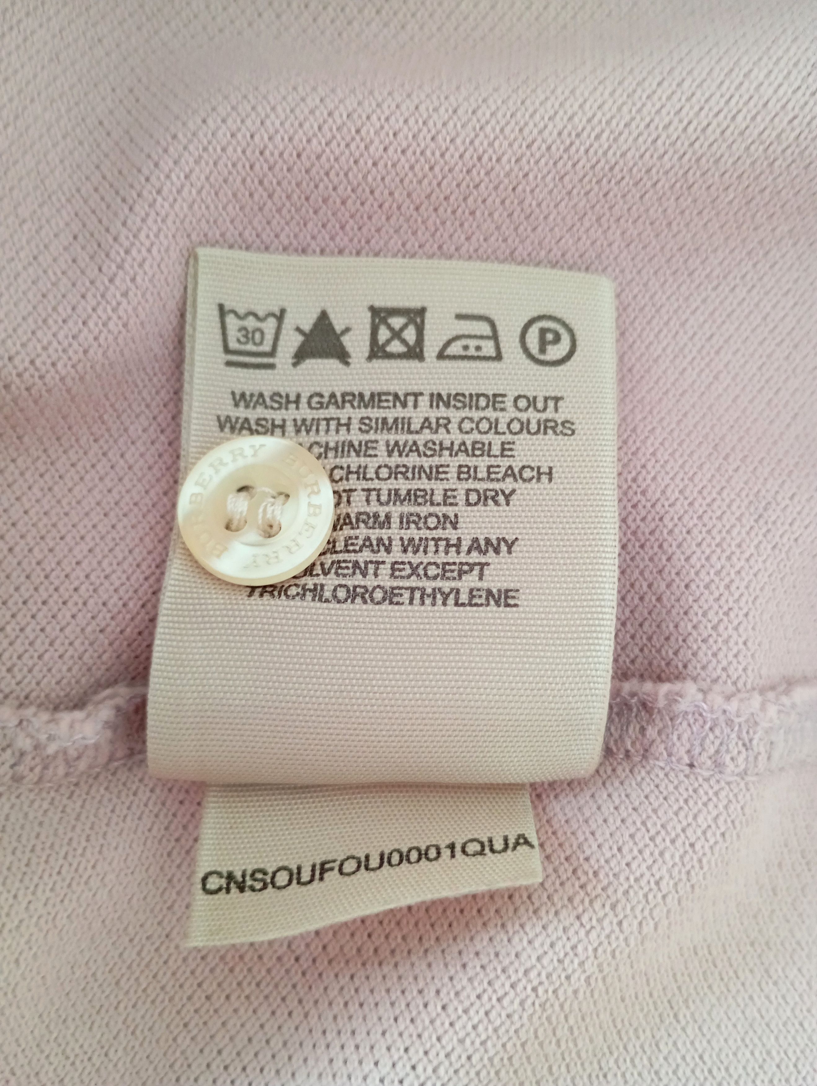Burberry Vintage Burberry Polo Size US L / EU 52-54 / 3 - 4 Thumbnail