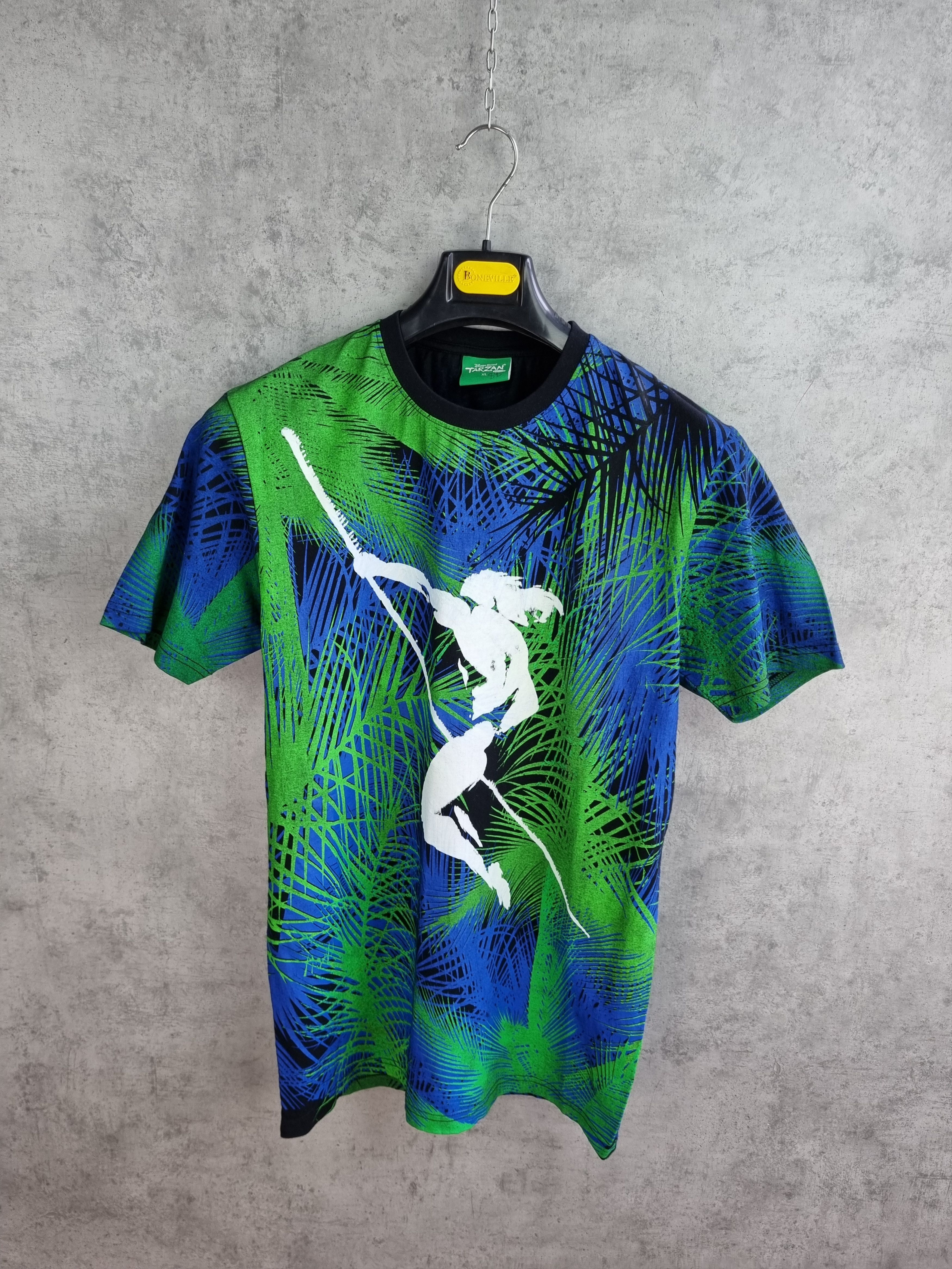 Disney × Vintage Musical Tarzan Jungle All Over Print Tee Shirt Size US M / EU 48-50 / 2 - 12 Thumbnail