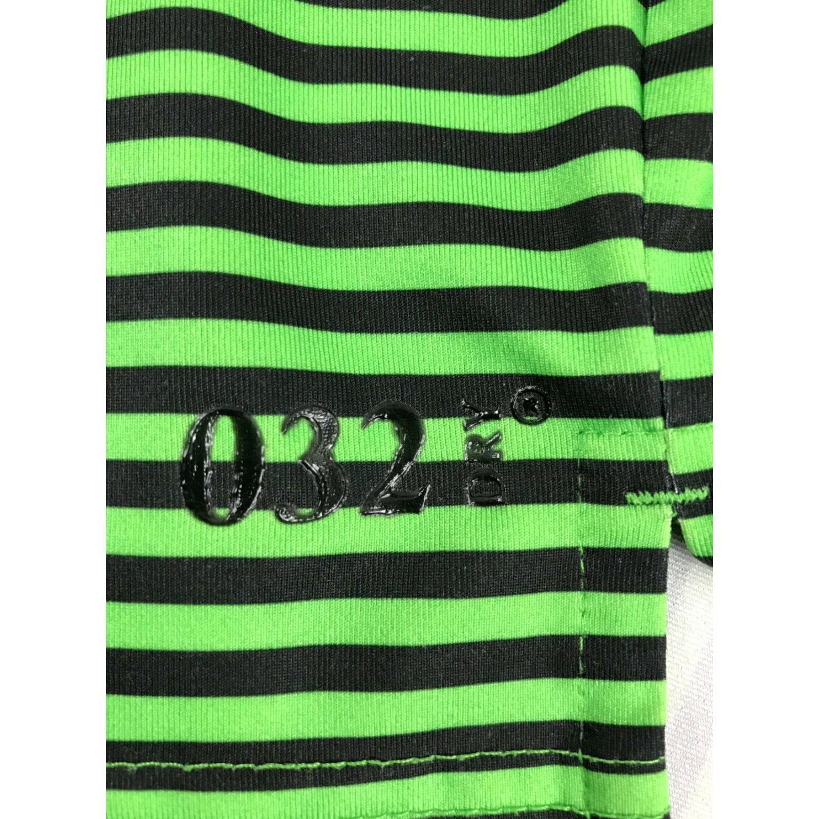 Vintage TABASCO Sport Polo Shirt Size L Green Black Striped 1/4 Button Up Short Sleeve Mens Regular Size US L / EU 52-54 / 3 - 6 Thumbnail
