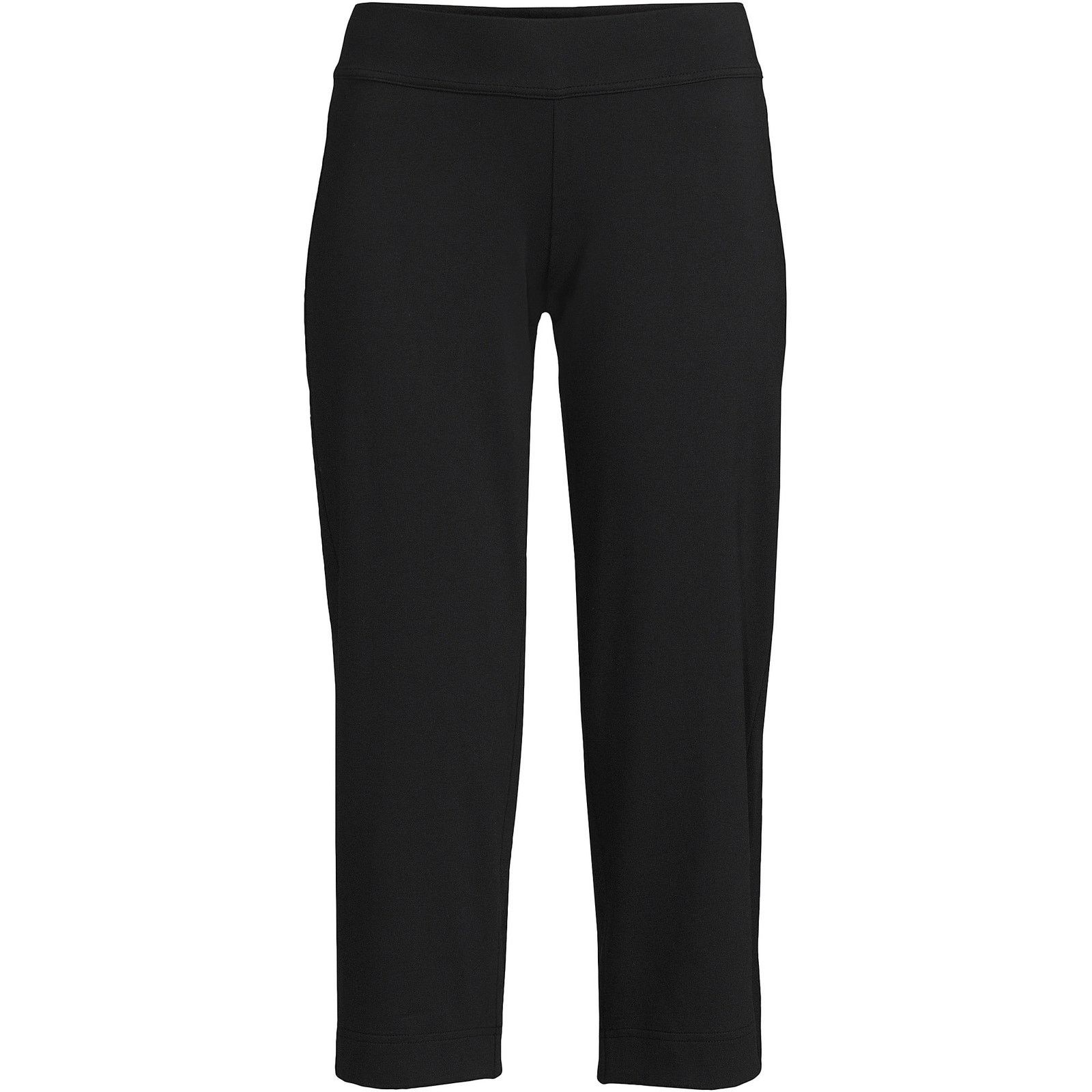 Lands' End Lands End Womens Black Starfish Crop Pants XS Size 40" / US 18 - 1 Thumbnail