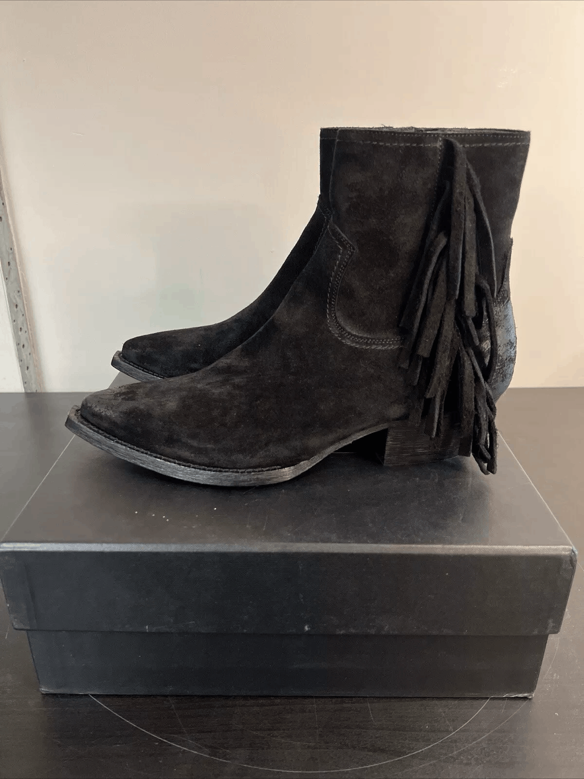 Saint Laurent Paris Saint Laurent Lukas Boots EU 38 RRP £990 Size US 7.5 / IT 37.5 - 3 Thumbnail
