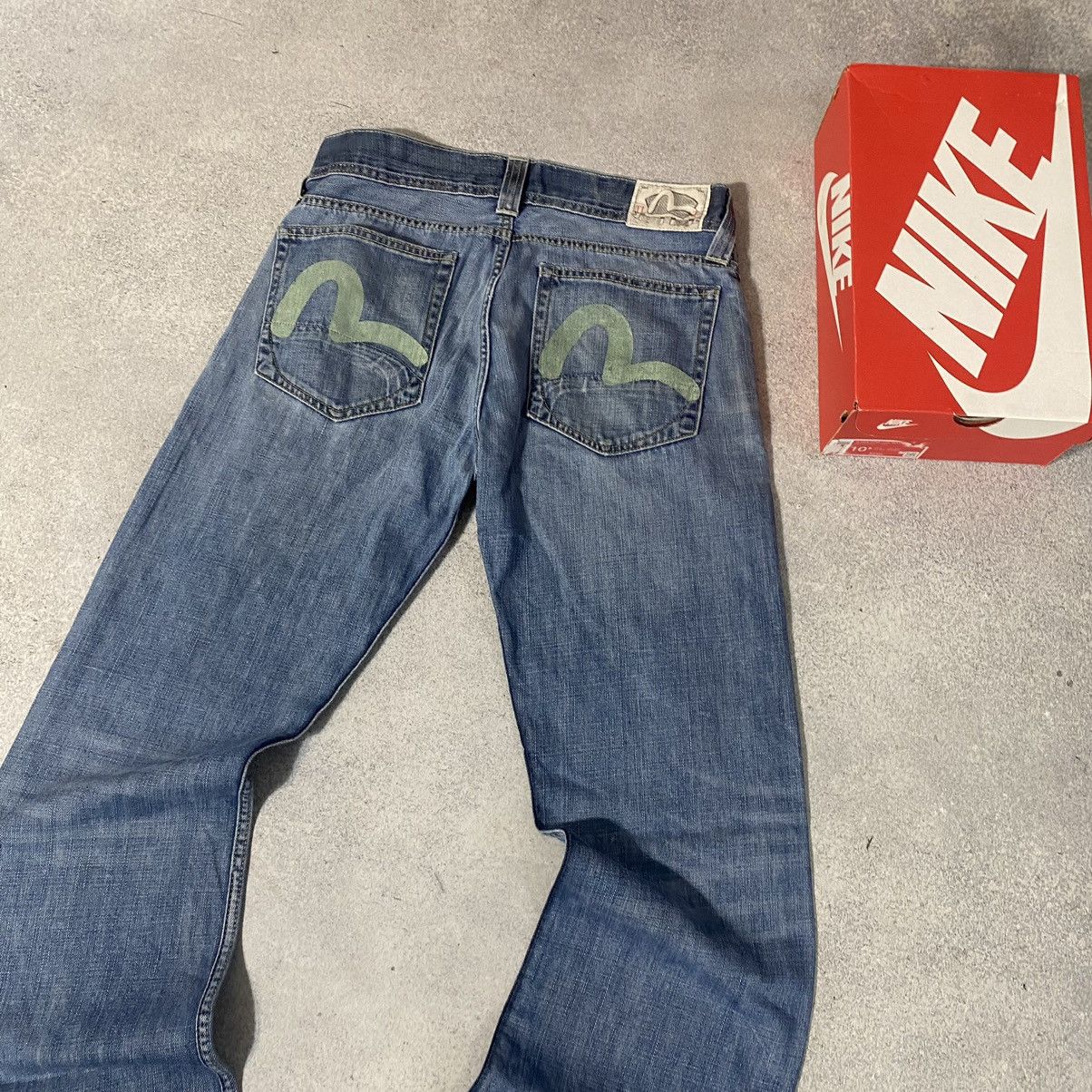 Evisu Evisu puma Jeans Vintage Y2K Size US 34 / EU 50 - 2 Thumbnail
