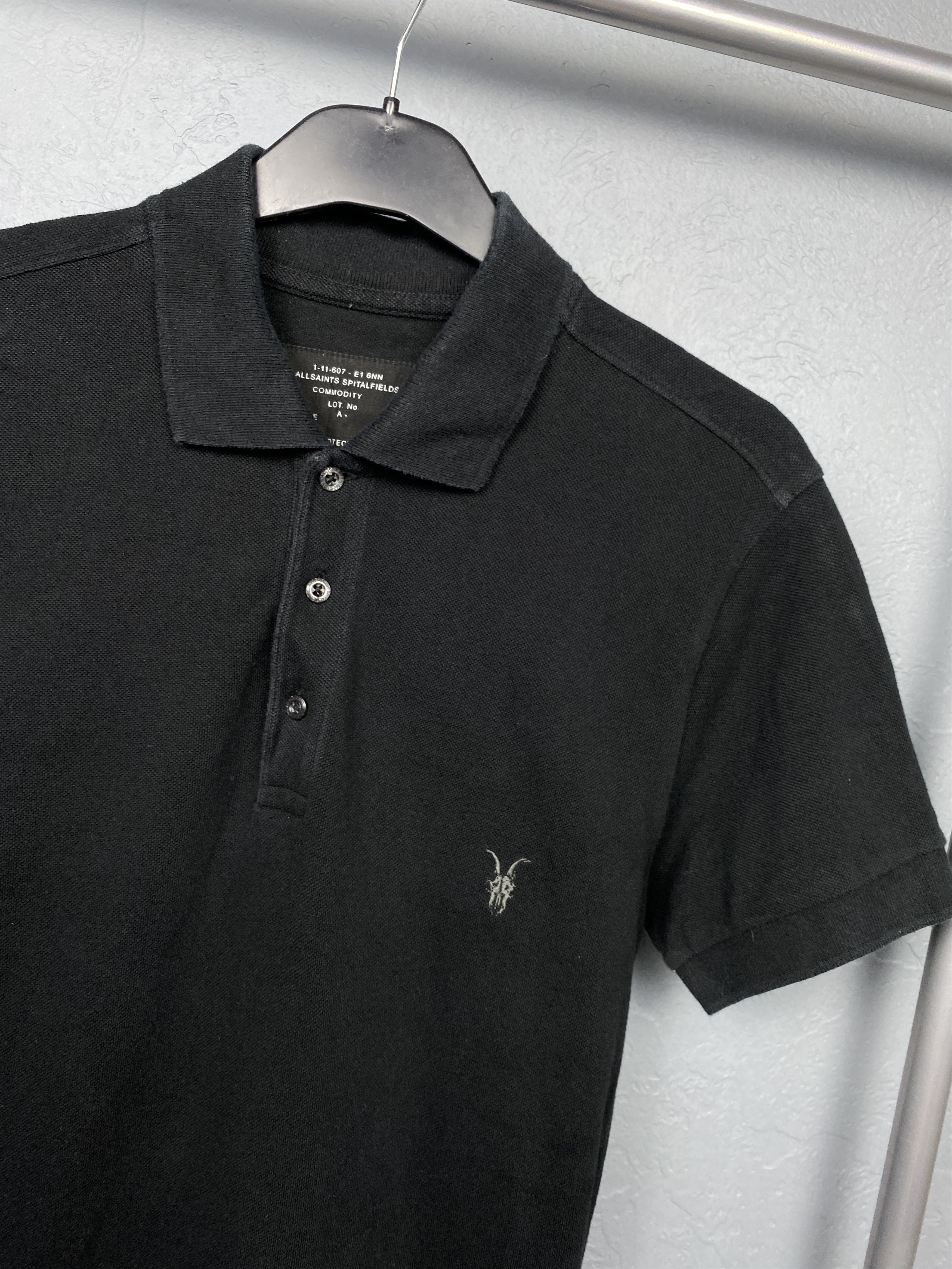 Allsaints Allsaints Vintage Mens Fight-Club Polo Shirt Size US M / EU 48-50 / 2 - 2 Thumbnail