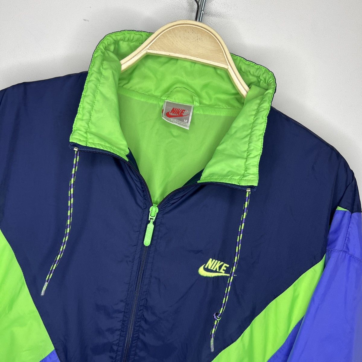 Nike Vintage Nike Tracksuit Suit Jacket And Pants 90s Big Swoosh Size US M / EU 48-50 / 2 - 6 Thumbnail