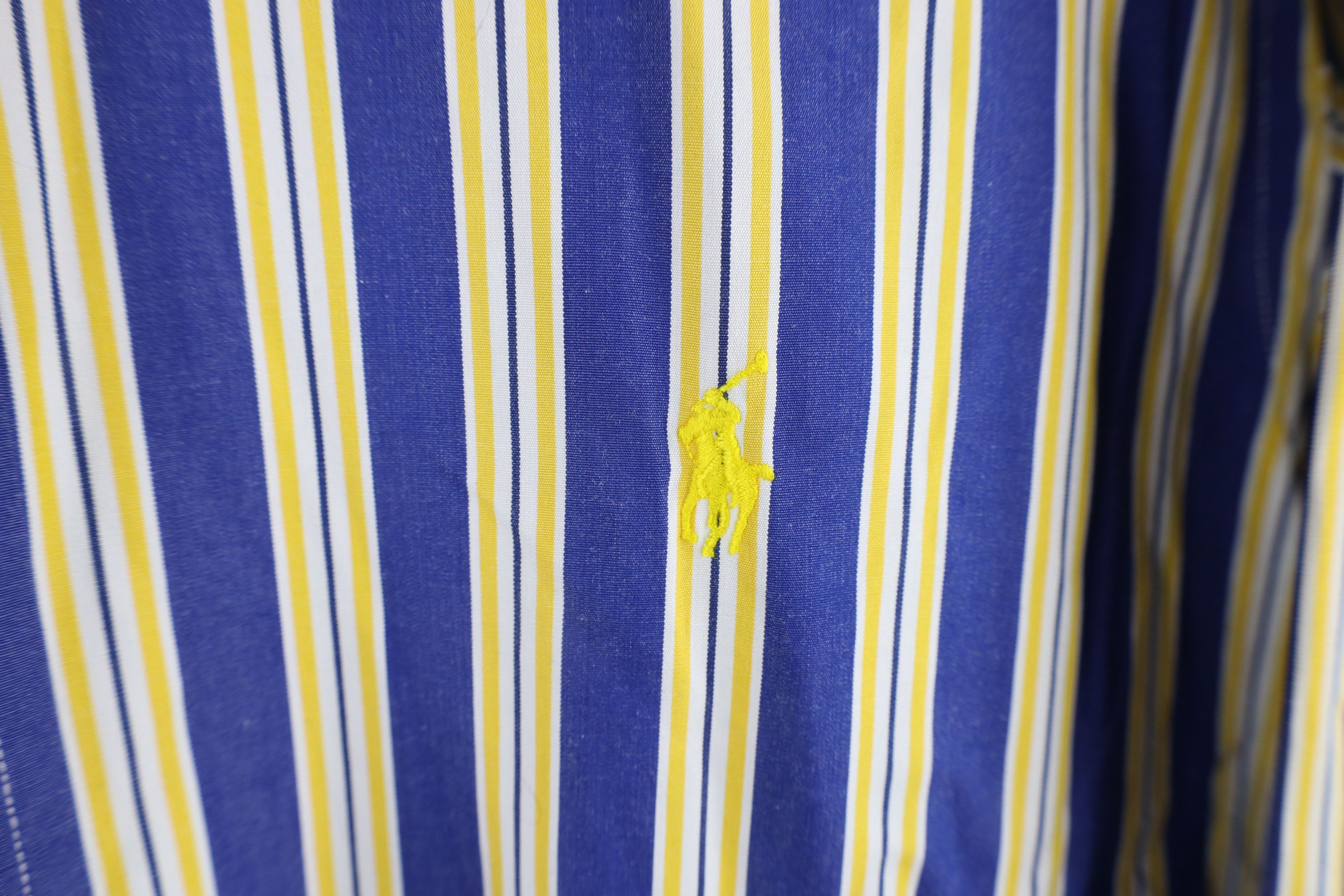 Polo Ralph Lauren Vintage 90s Ralph Lauren Classic Fit Striped Button Shirt Size US M / EU 48-50 / 2 - 4 Thumbnail