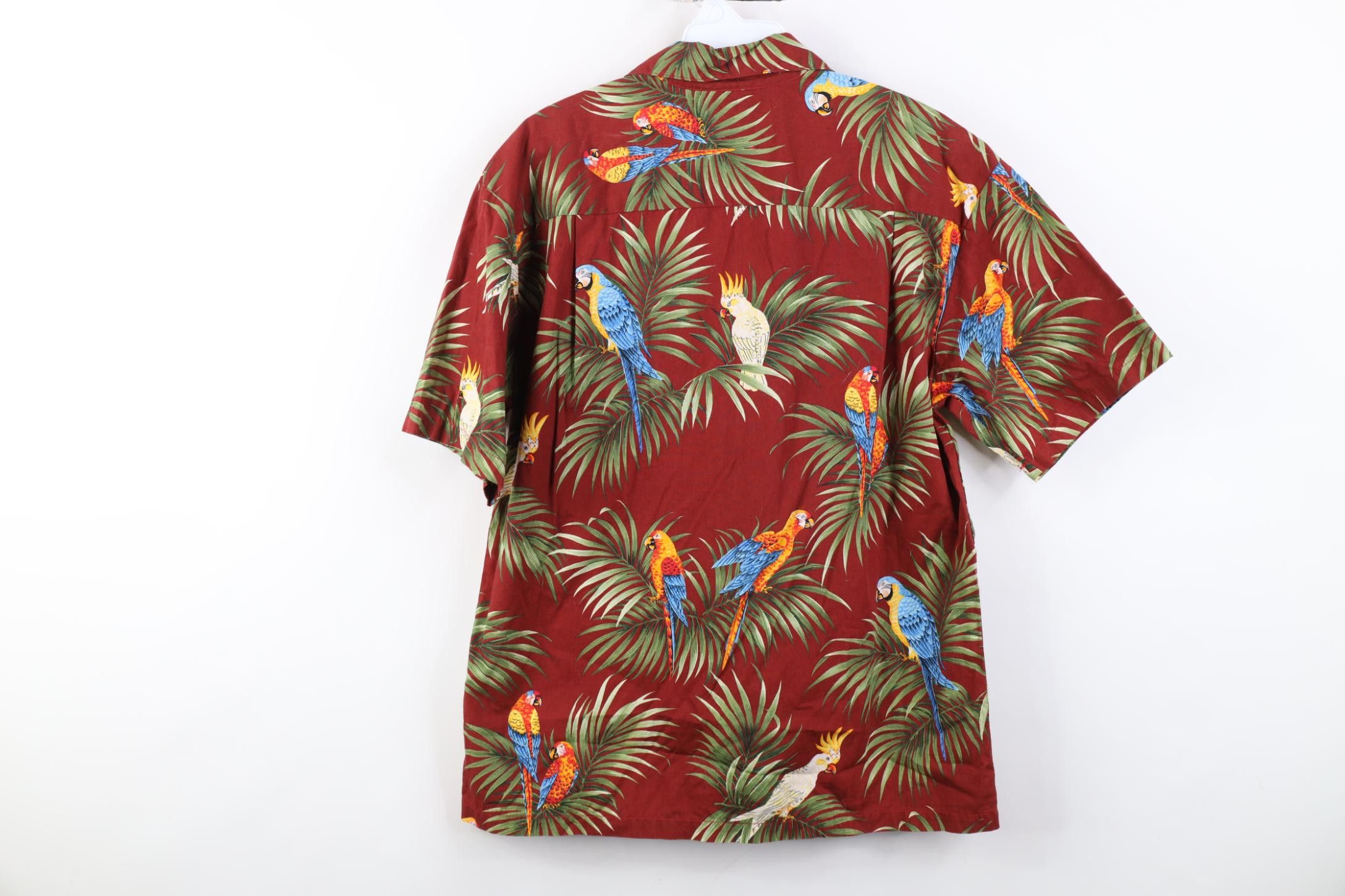 Vintage Vintage 90s Tom Selleck Hawaiian Camp Collar Button Shirt Size US S / EU 44-46 / 1 - 12 Thumbnail