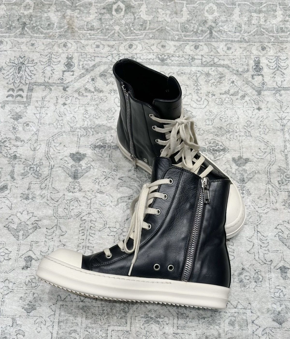 Rick Owens Rick Owens Mainline High-Top Zip Big Converse Size US 7 / EU 40 - 5 Thumbnail
