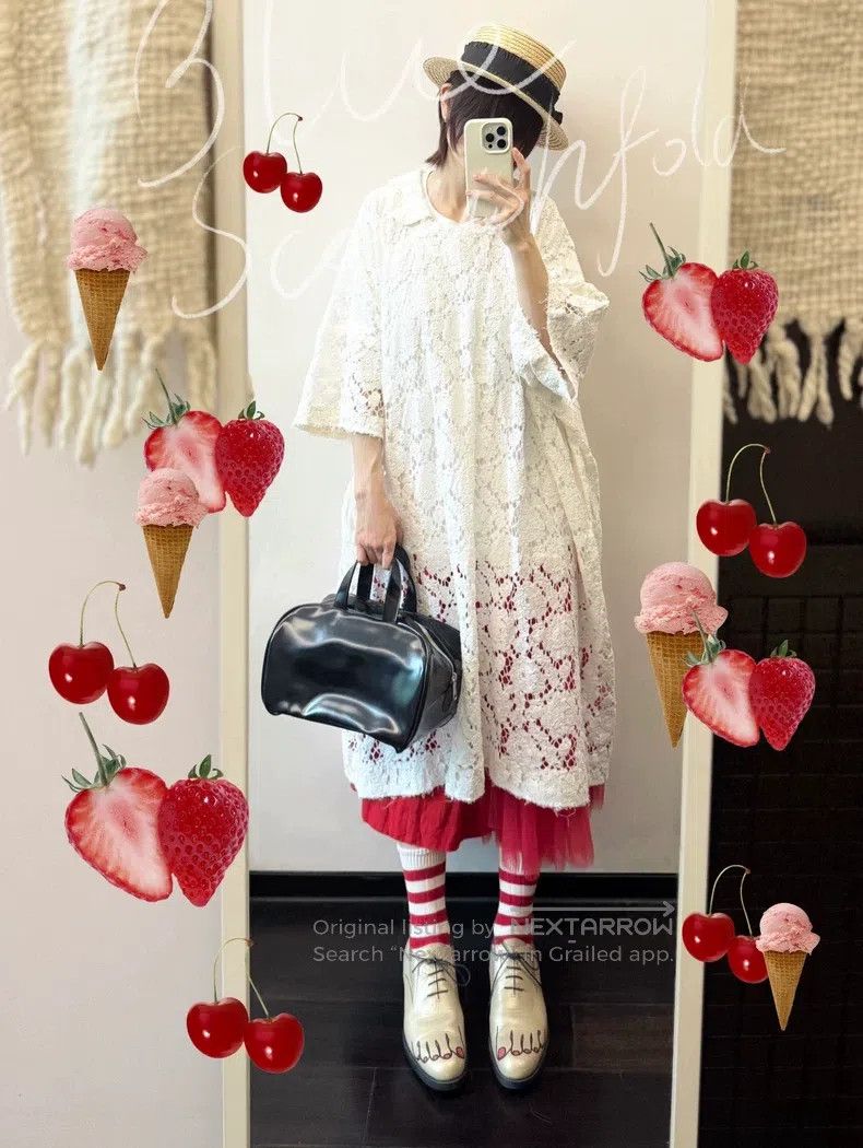 Comme des Garcons Comme des Garcons Lace dress Size M / US 6-8 / IT 42-44 - 1 Thumbnail