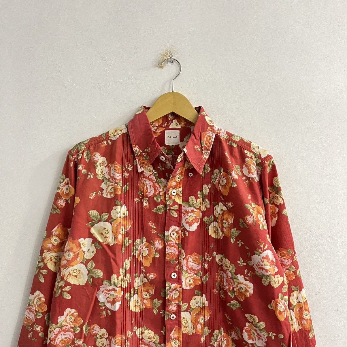 Karl Helmut Karl Helmut Flower Pattern Shirt Size US L / EU 52-54 / 3 - 2 Thumbnail