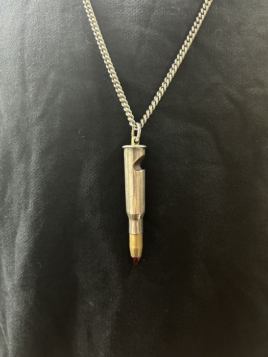 Vetements clearance bullet necklace