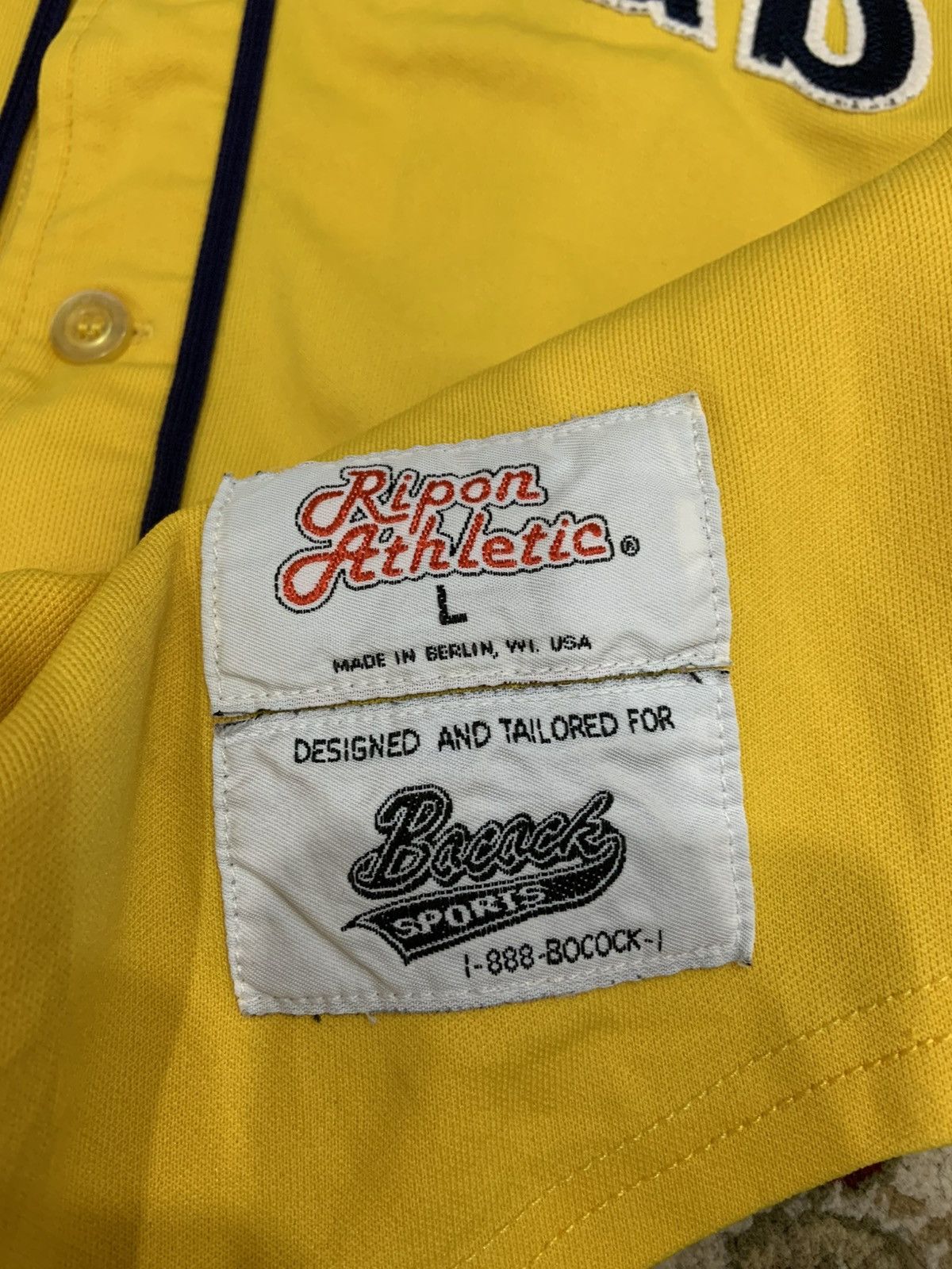 Vintage Ripon Athletic Jersey Size L