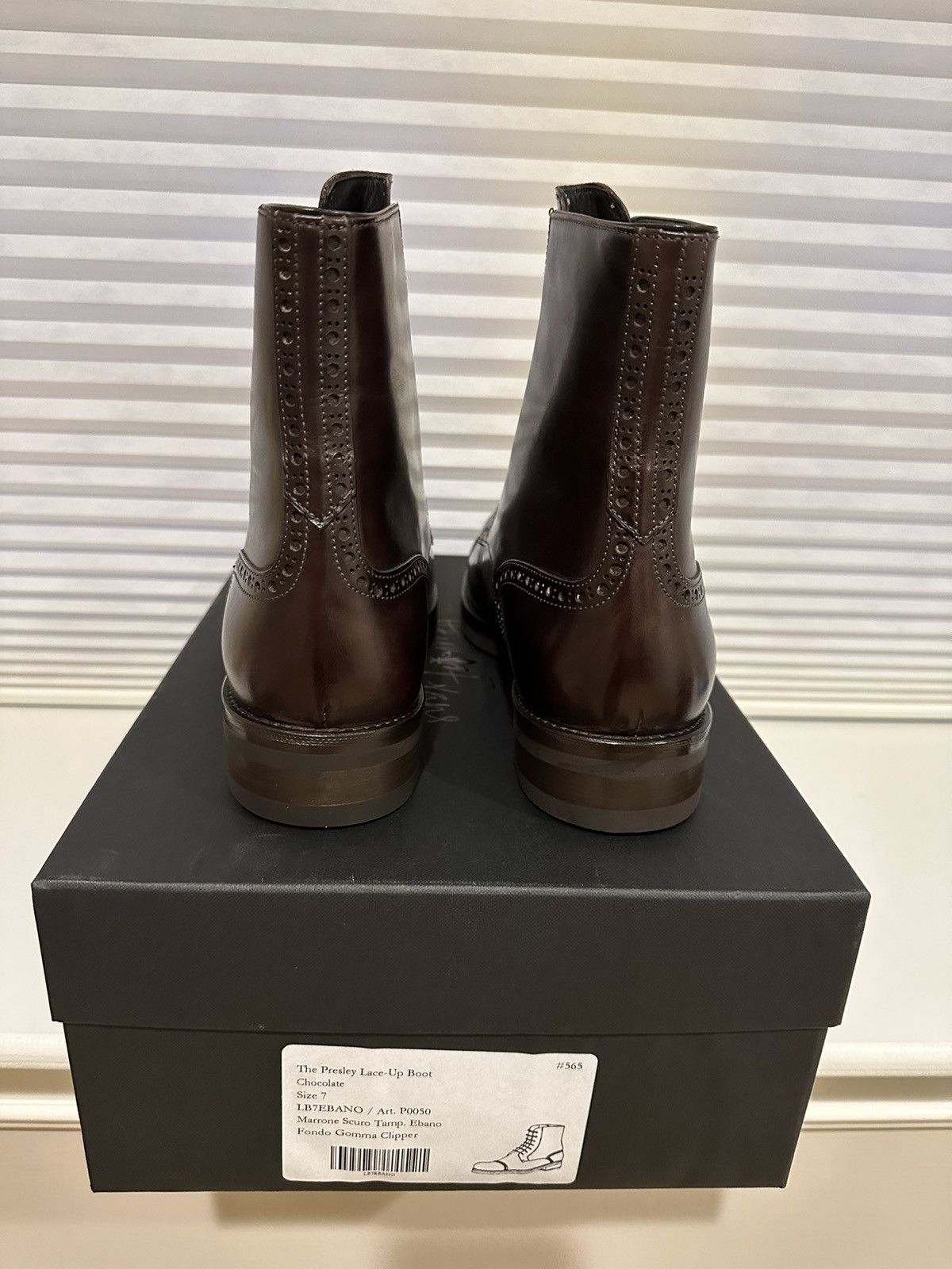 Paul Evans PAUL EVANS PRESLEY BOOT - chocolate Size US 7 / EU 40 - 2 Thumbnail