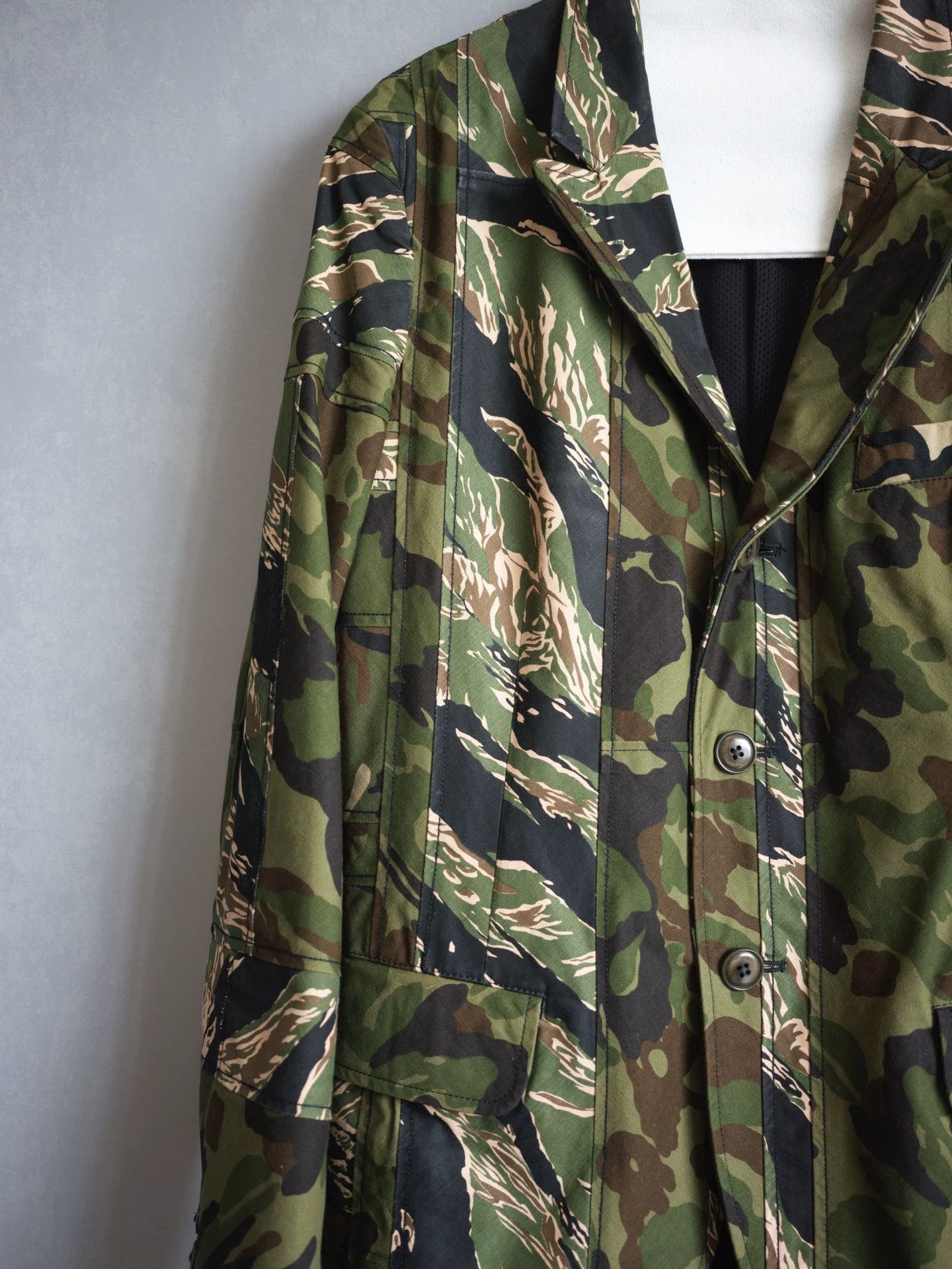 Yohji Yamamoto Yohji Yamamoto 10AW Camo Patchwork Jacket Size 2 Size US M / EU 48-50 / 2 - 5 Thumbnail
