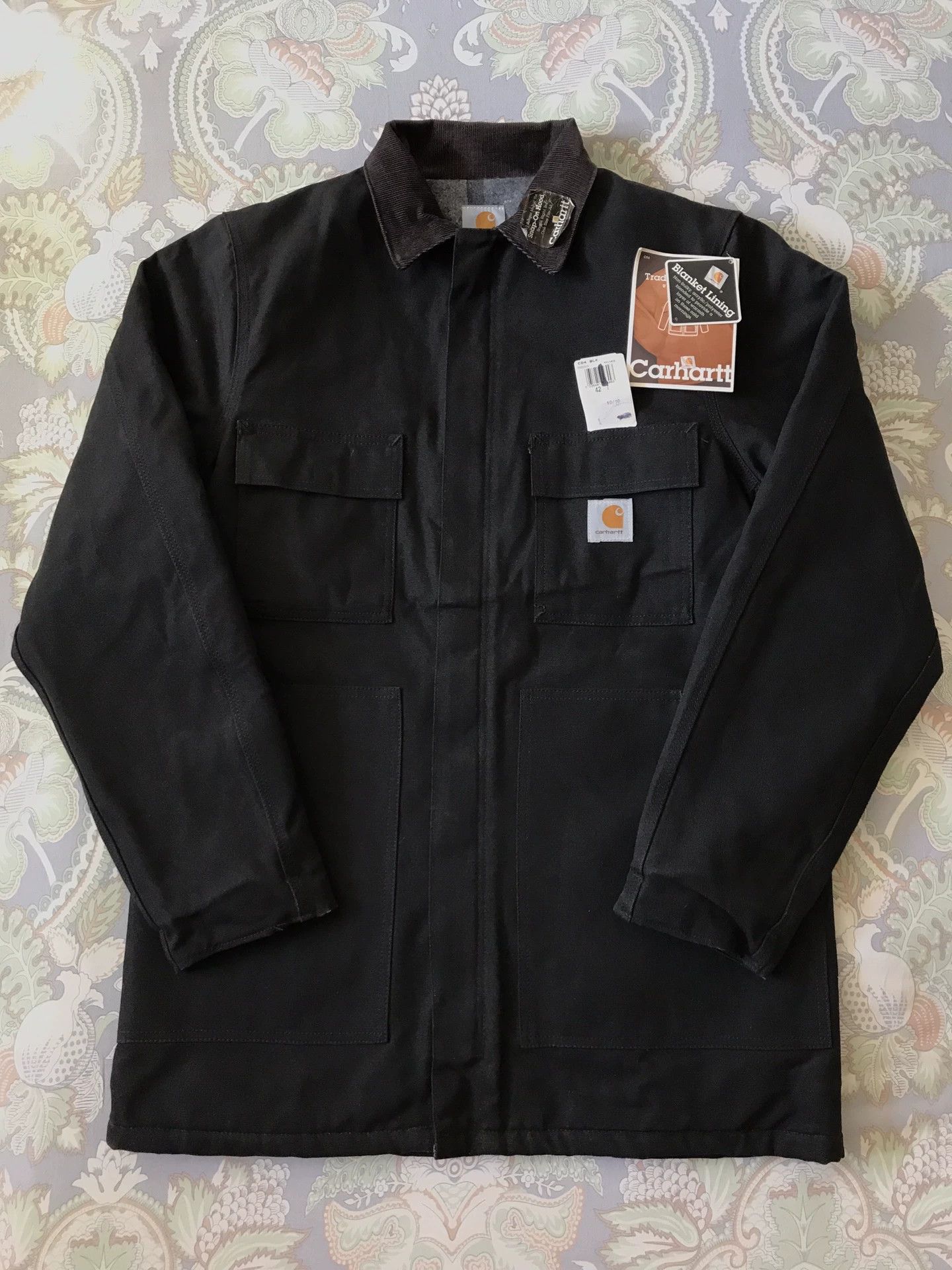 Carhartt Carhartt C04 BLK 42-TALL Canvas Jacket Size US XS / EU 42 / 0 - 1 Thumbnail