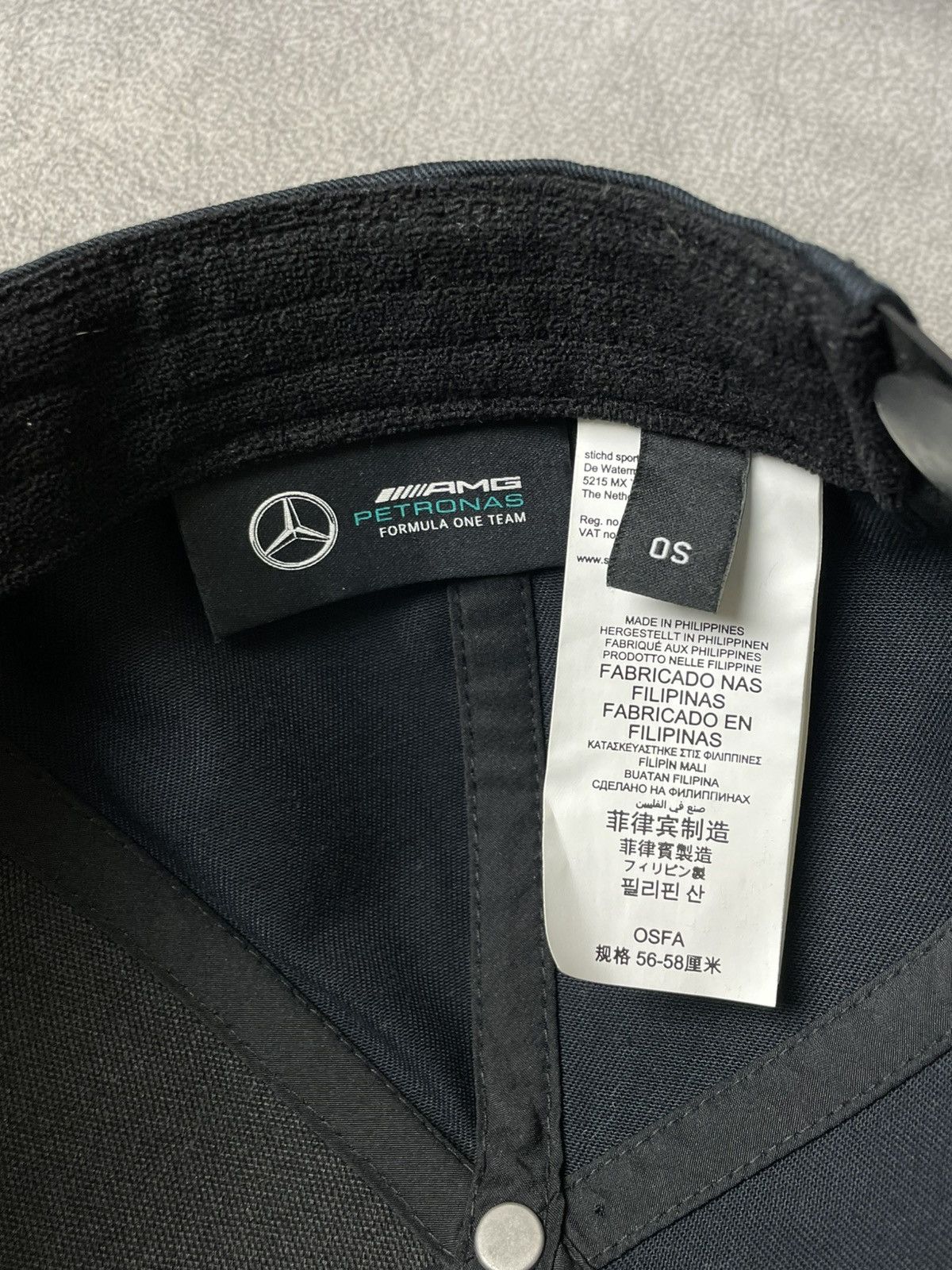 Formula 1 × Mercedes-Benz Mercedes Benz Cap AMG Petronas Formula 1 Size ONE SIZE - 10 Thumbnail
